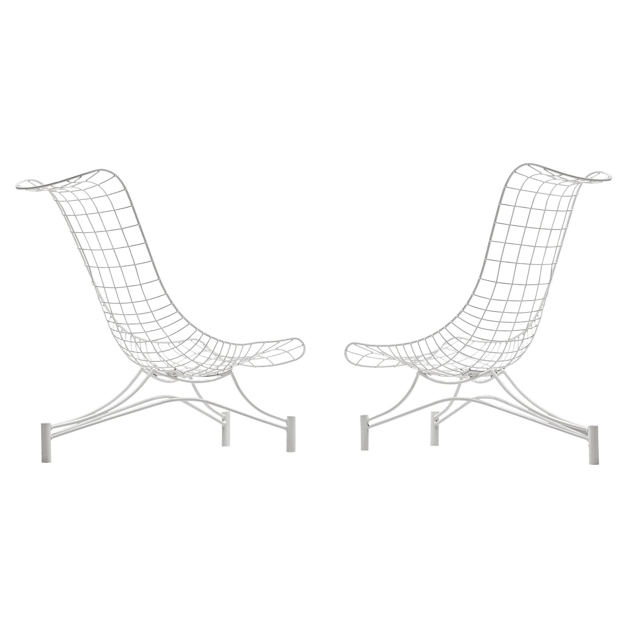 Vladimir Kagan 'Capricorn' Lounge Chairs 