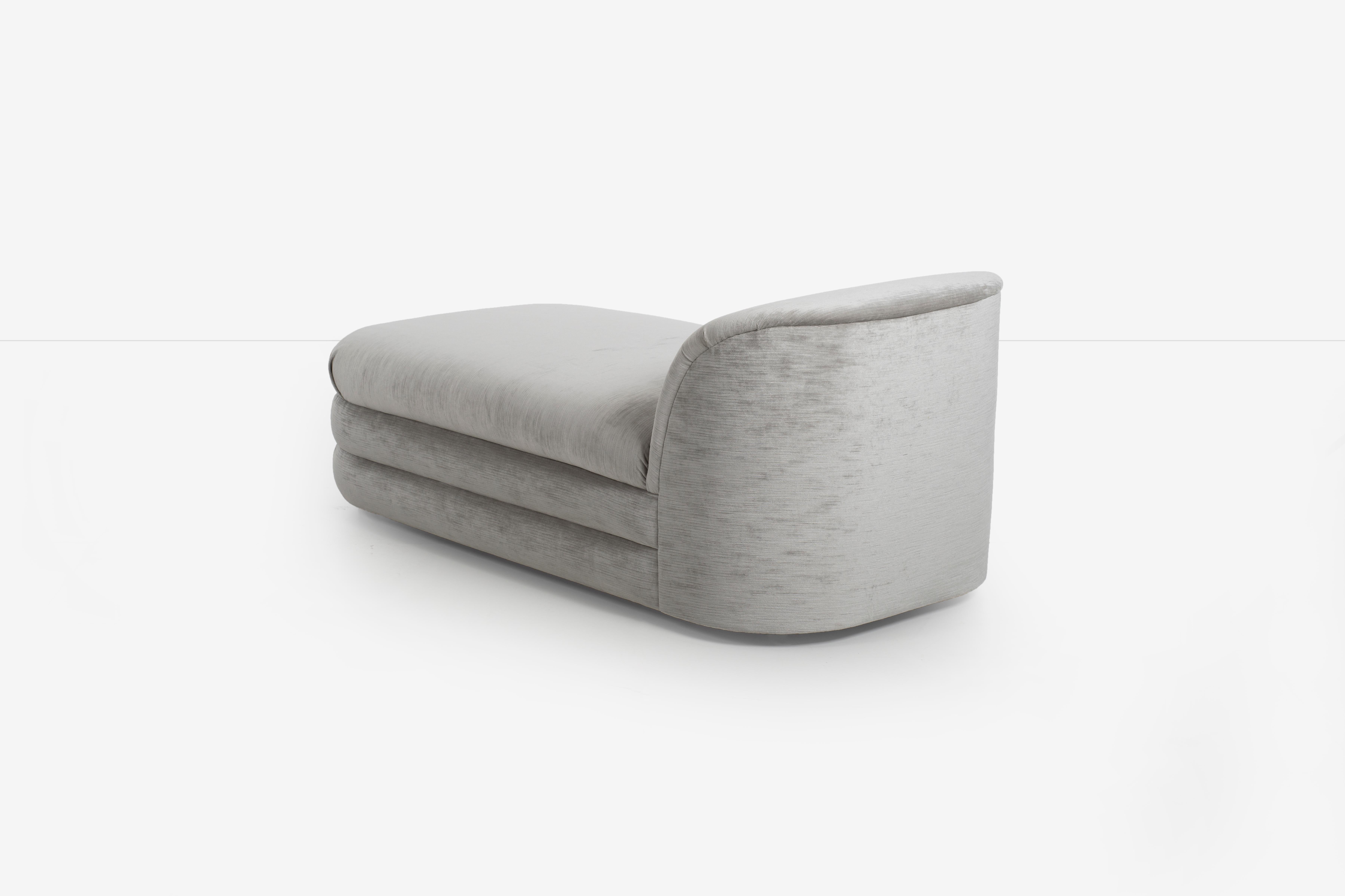 Late 20th Century Chaise Lounge for Directional Attributed to Vladimir Kagan