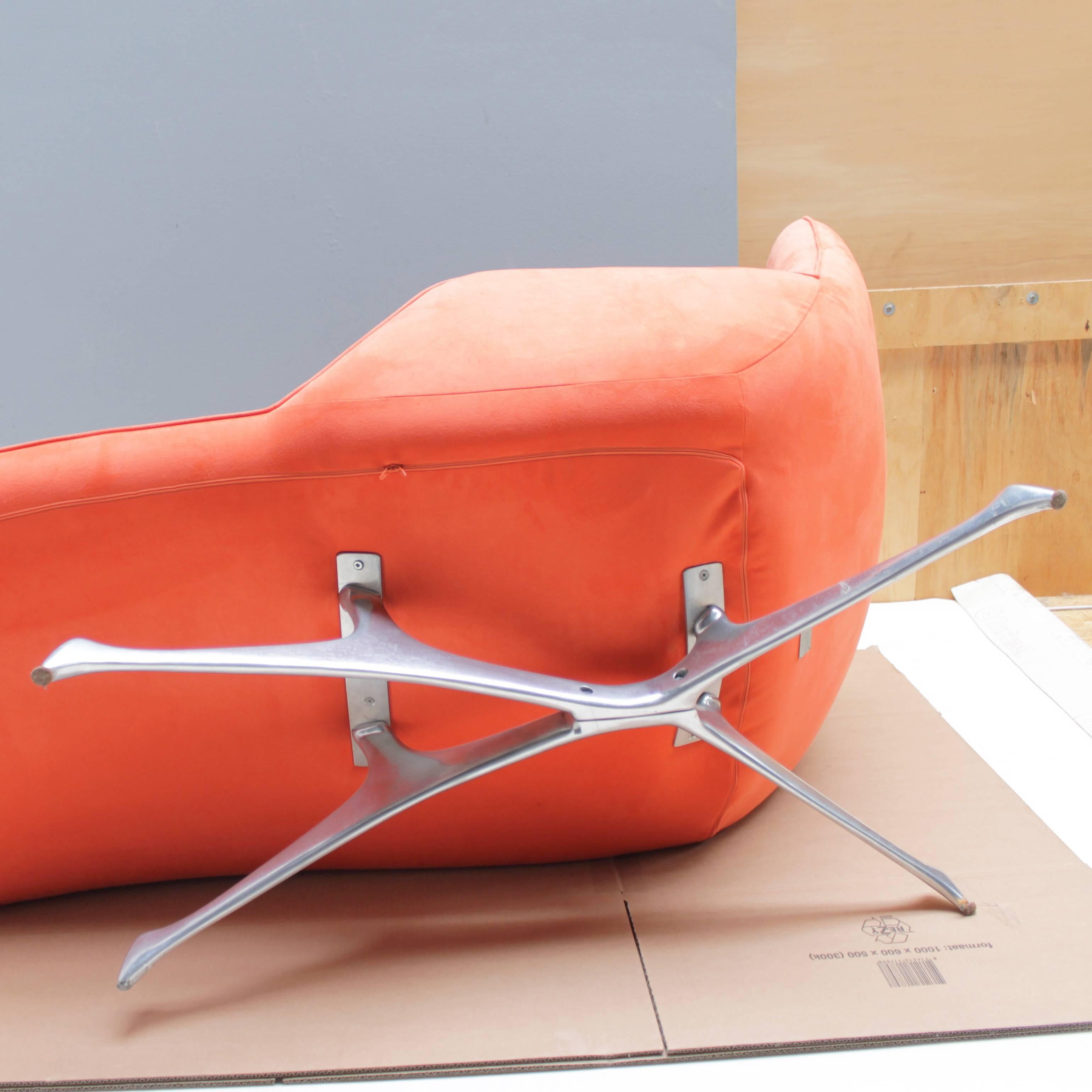 Milieu du XXe siècle Chaise longue Vladimir Kagan pour la collection Kagan New York