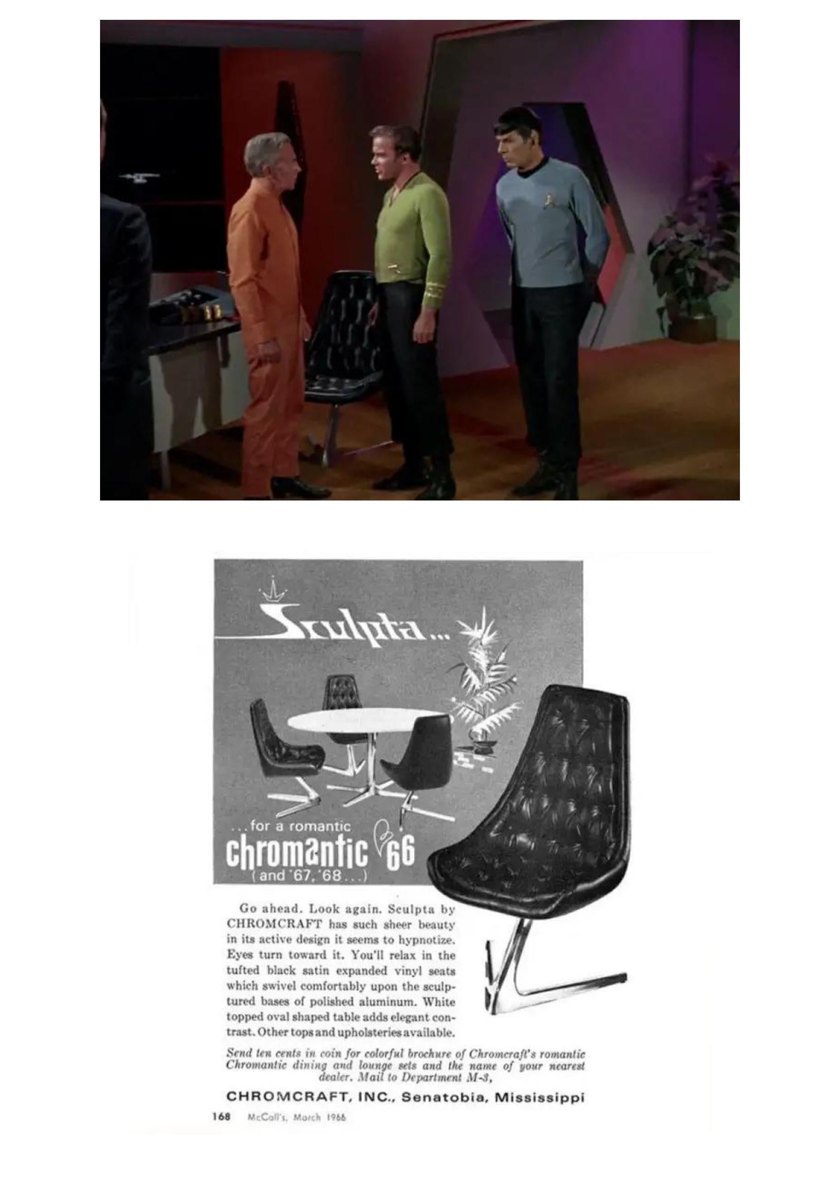 Vladimir Kagan - Chromcraft Sculpta 