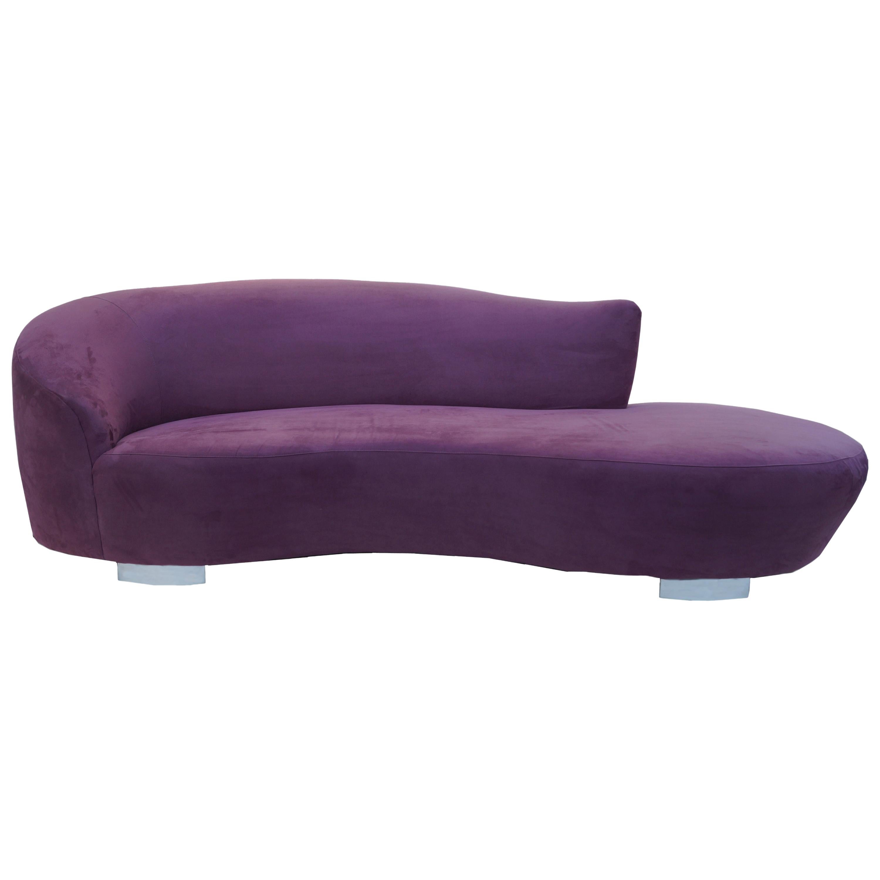 Vladimir Kagan Cloud Chaise Lounge Sofa at 1stDibs | chaise lounge couches,  armless chaise lounge, chase lounge couches
