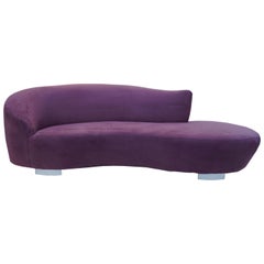 Vladimir Kagan Cloud Chaise Lounge Sofa