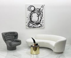 Vladimir Kagan Cloud Sofa for Directional in Heavy Ivory Boucle