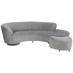 Used Vladimir Kagan Cloud Sofa with Ottoman