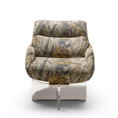 Vladimir Kagan Cosmos Mid Century Lucite Lounge Chair
