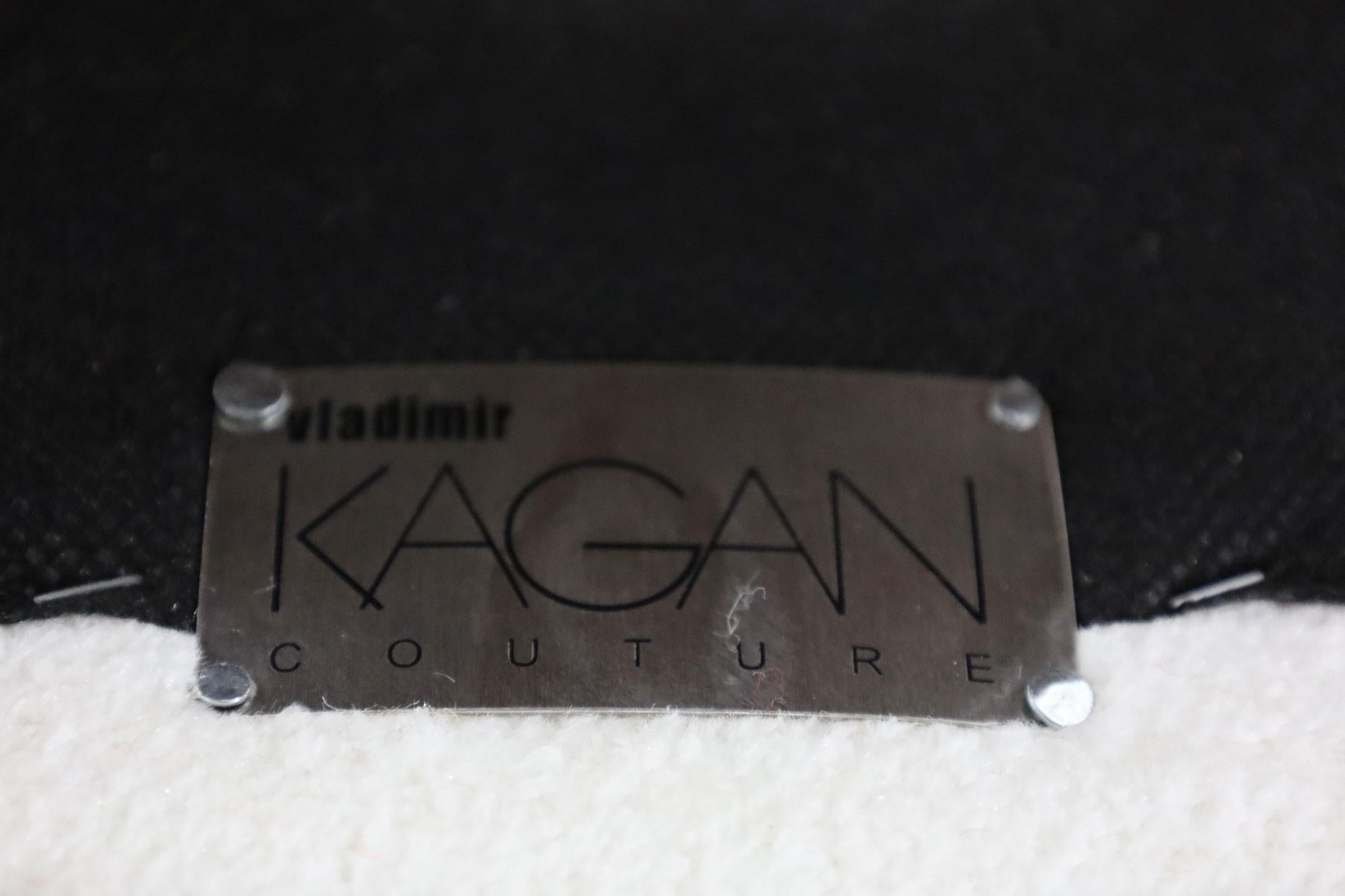 Chaises pivotantes de Vladimir Kagan Couture pour la chasse au crépuscule en vente 2