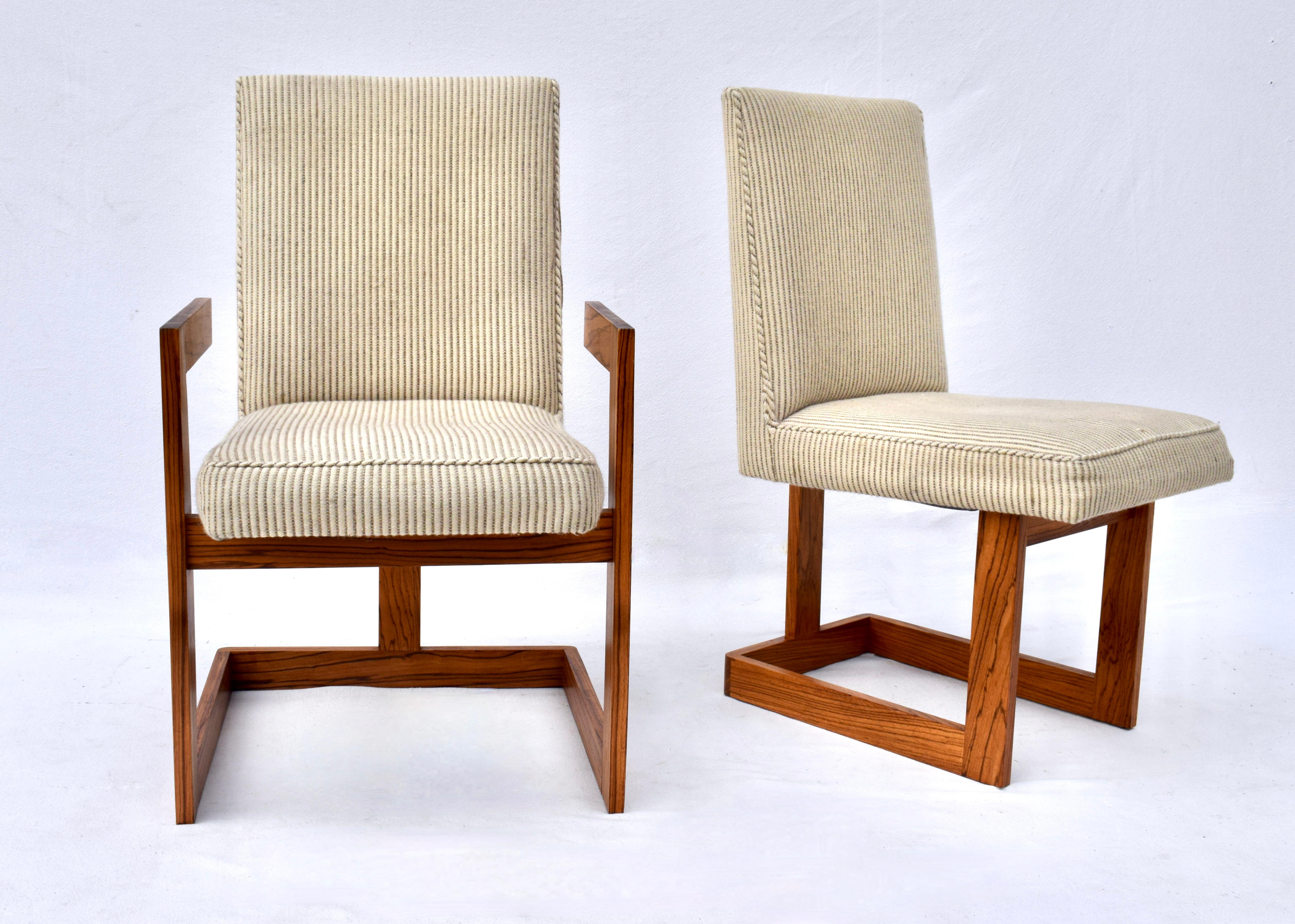 Vladimir Kagan, Kubistische Stühle, Palisanderholz, Kagan-Dreyfuss, Inc, USA, 1960er Jahre im Angebot 2