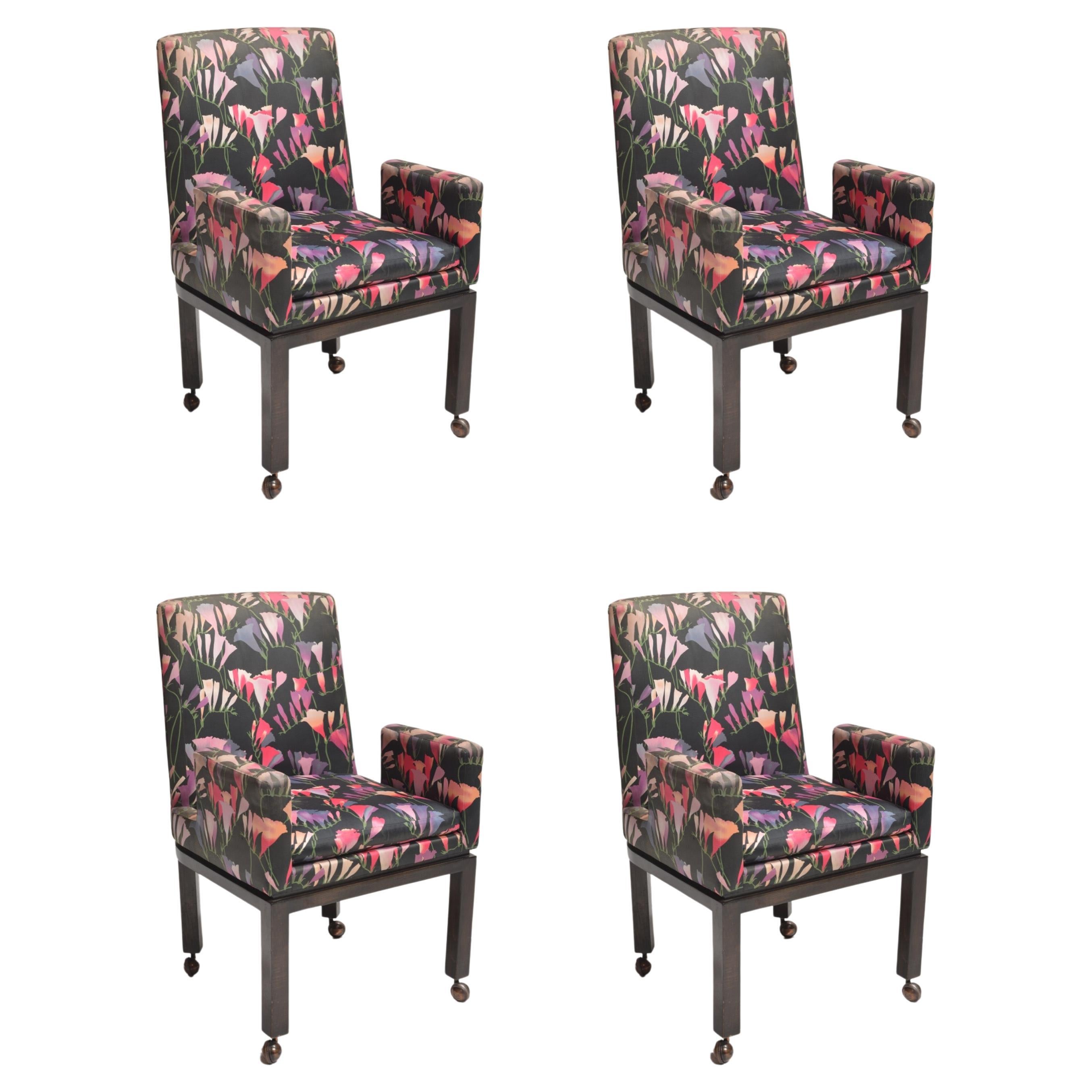Vladimir Kagan Cubist Dining Chairs