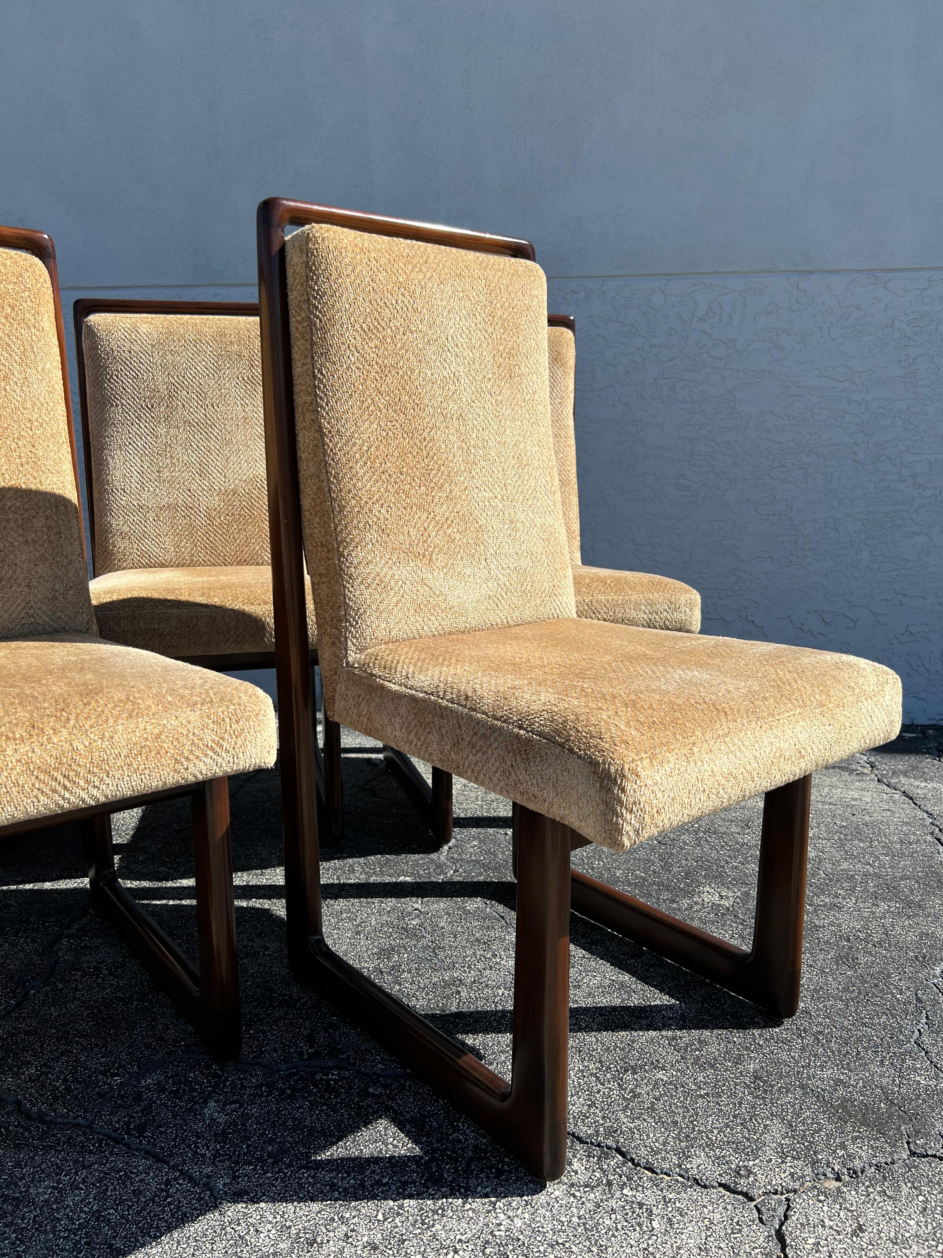 Mid-Century Modern Vladimir Kagan Cubist Dining Chairs- Set Of 8 For Sale