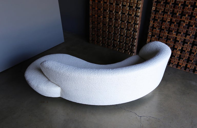 Vladimir Kagan Curved Serpentine Cloud Sofa for Directional 8