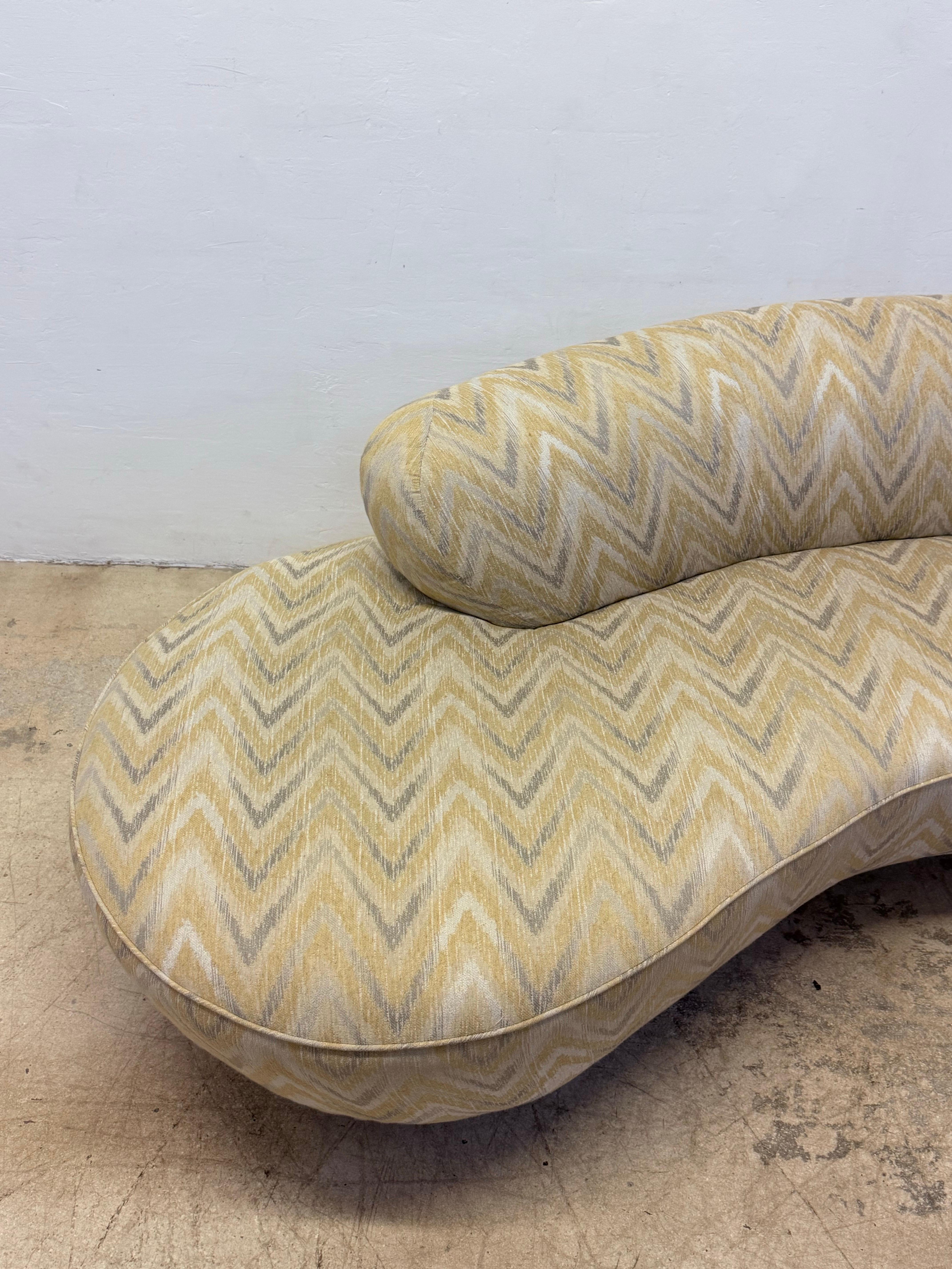 Vladimir Kagan Curved Serpentine Cloud Sofa for Directional 1