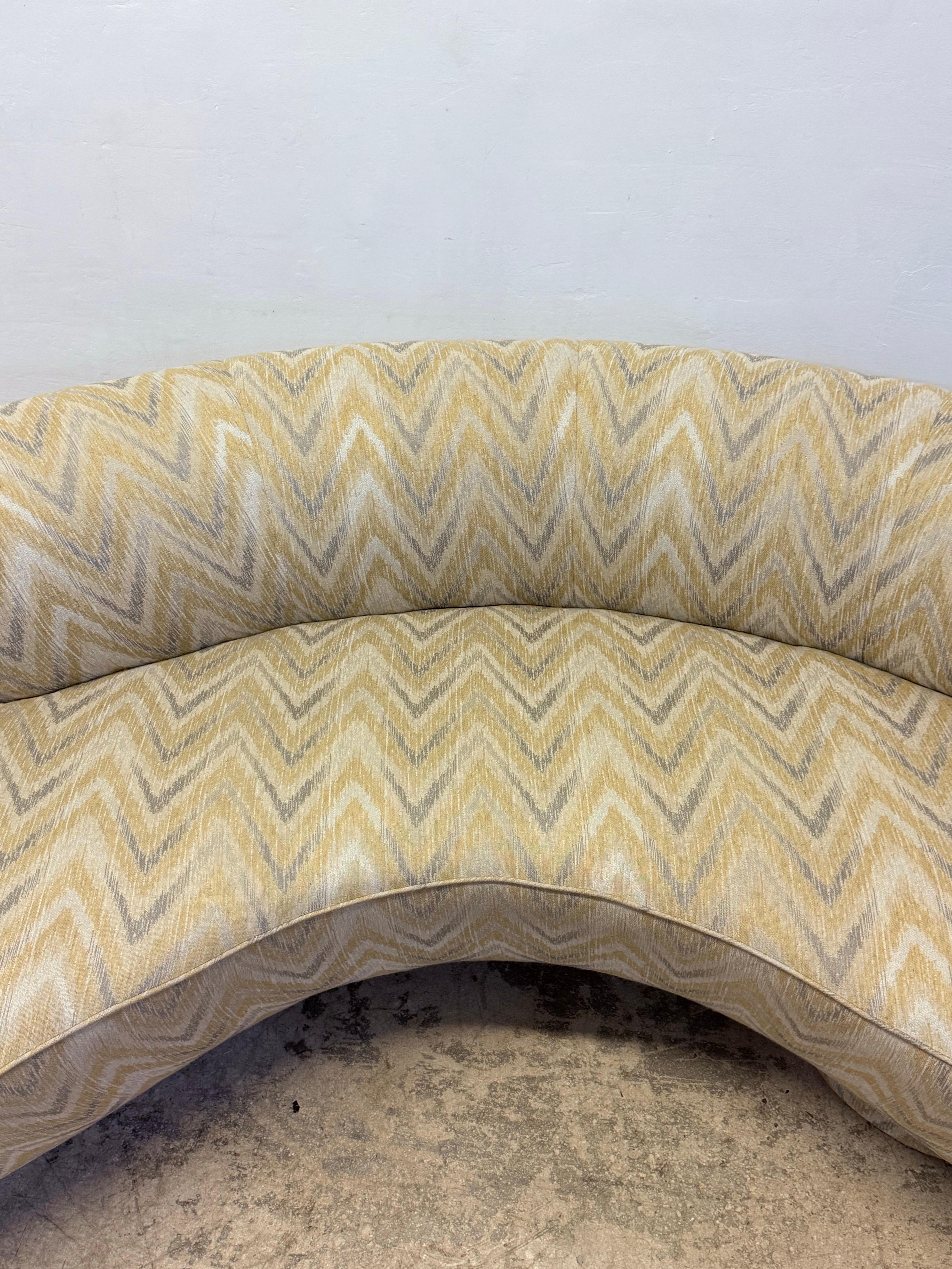 Vladimir Kagan Curved Serpentine Cloud Sofa for Directional 2