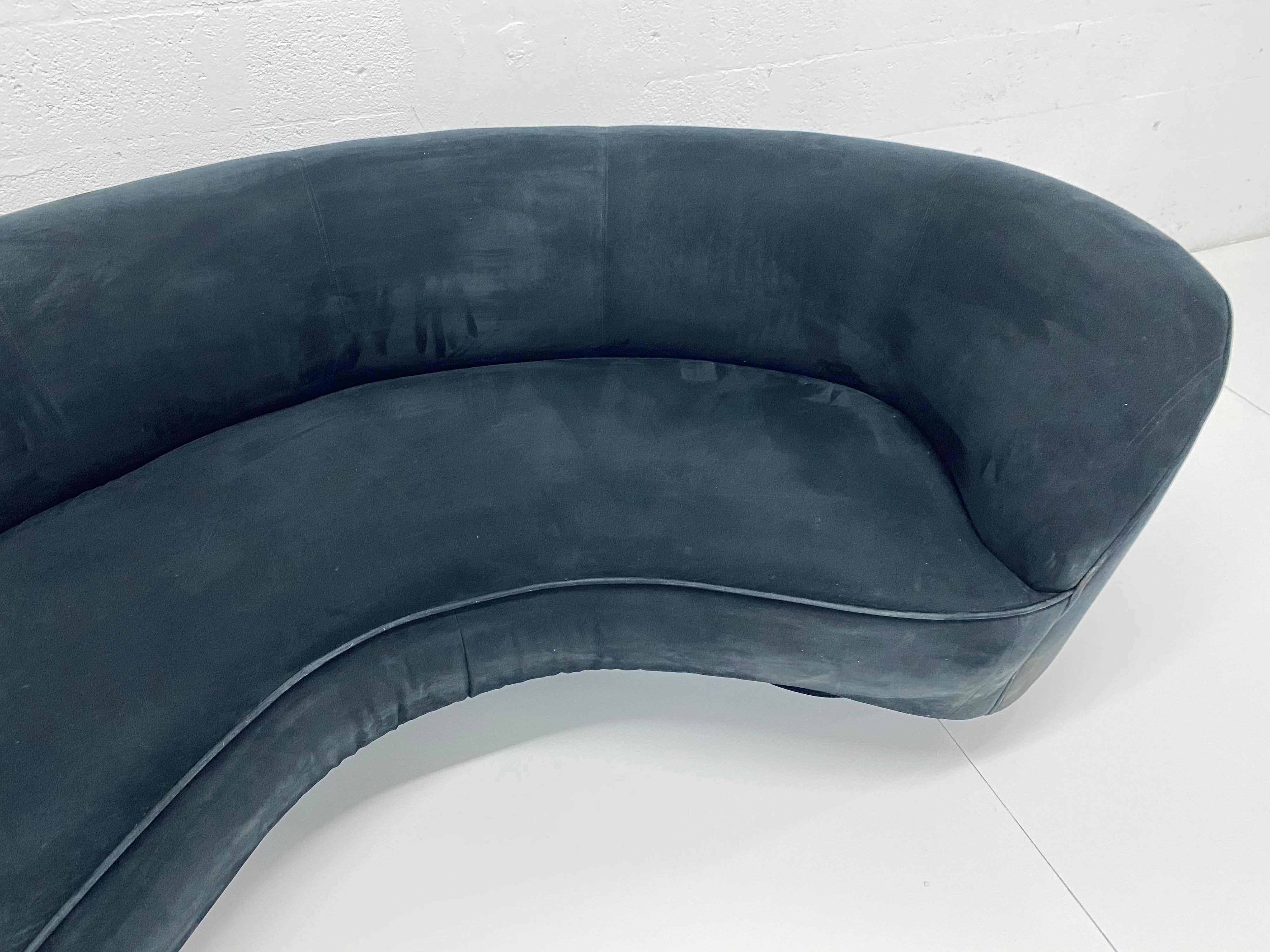 Vladimir Kagan Curved Serpentine Sofa for Directional 1