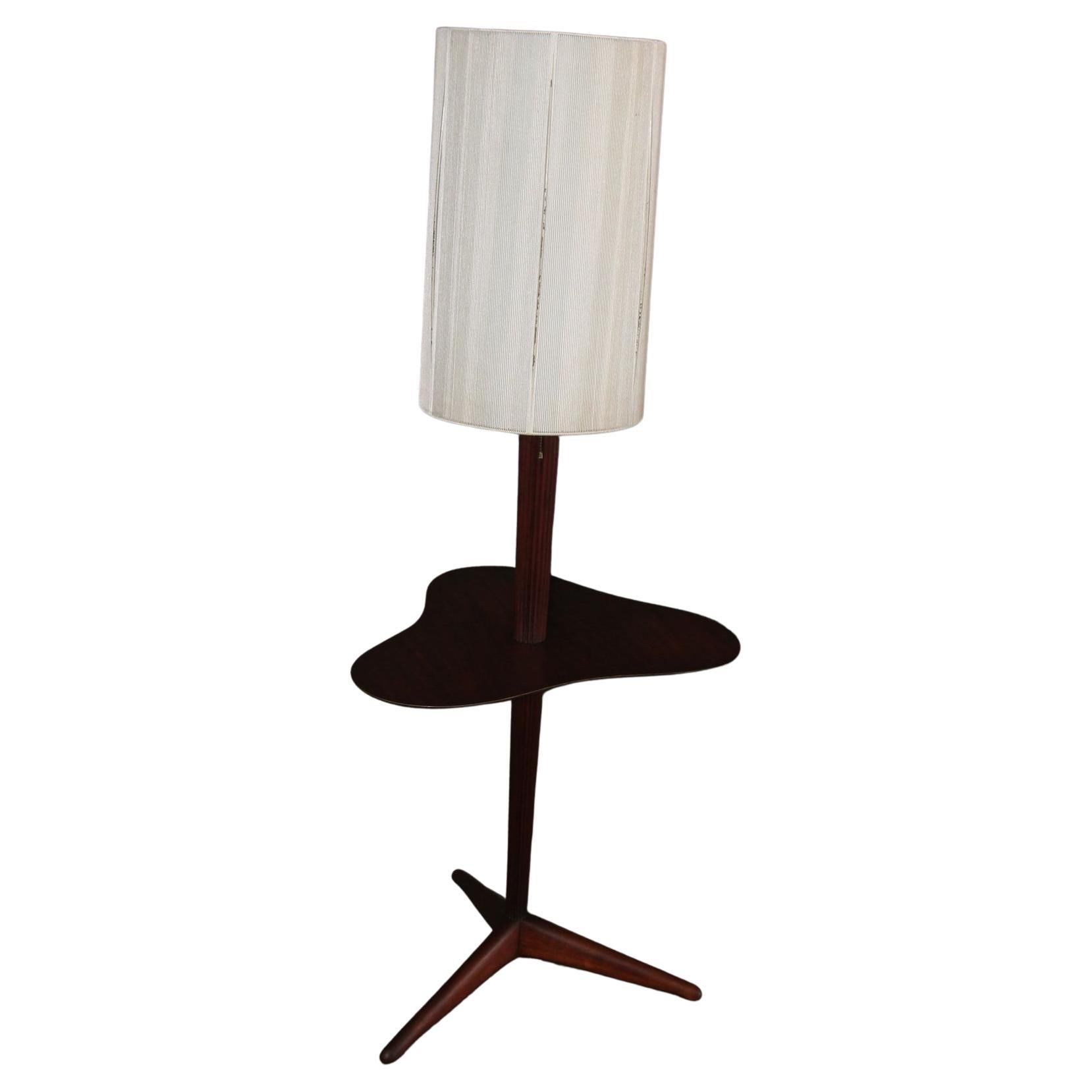Lampadaire personnalisé avec table en forme de nuage de Vladimir Kagan-Dreyfus