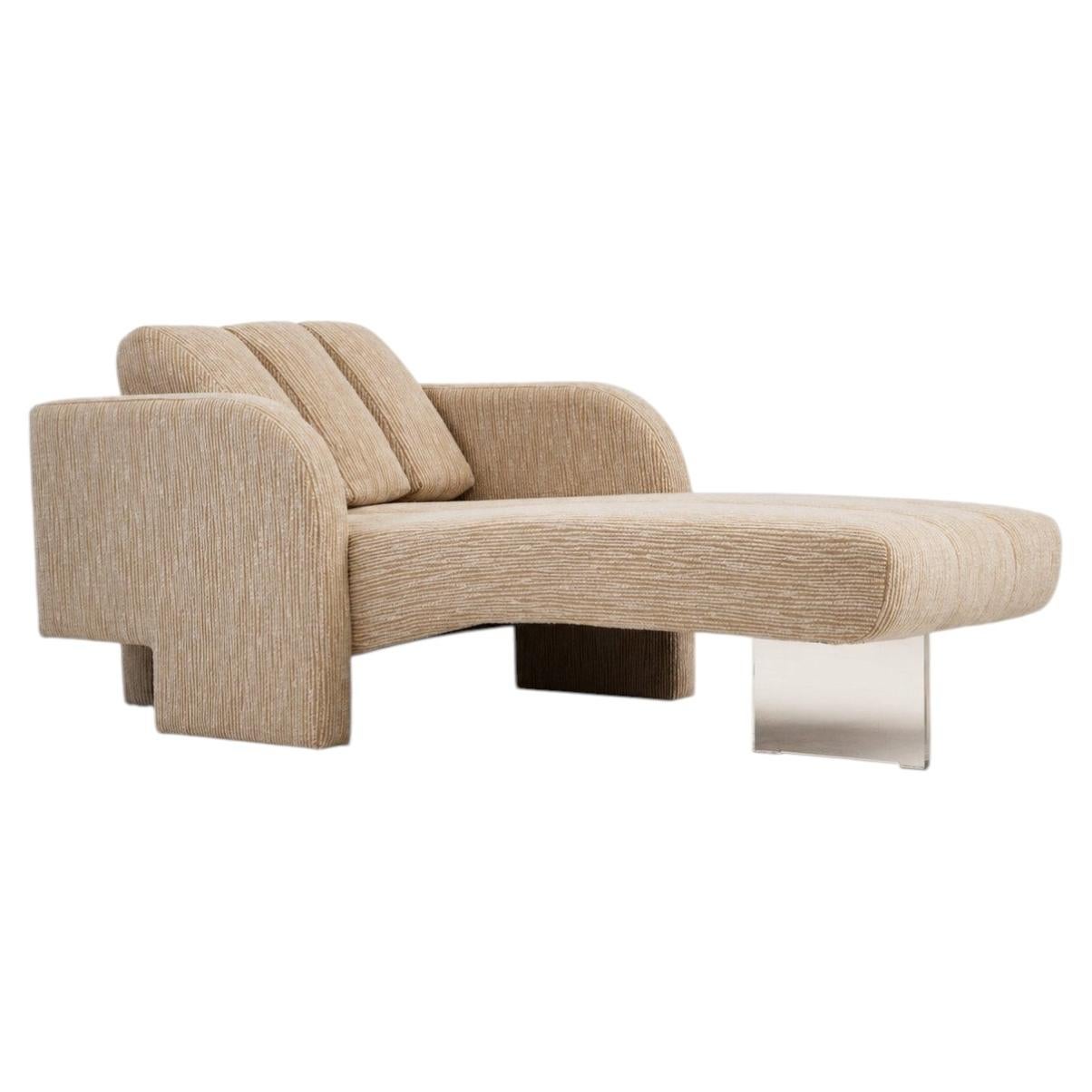 Vladimir Kagan "Deco Chaise" Lounge