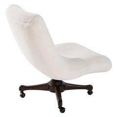 Vladimir Kagan Desk Chair in Shearling for Kagan-Dreyfuss, circa 1950s