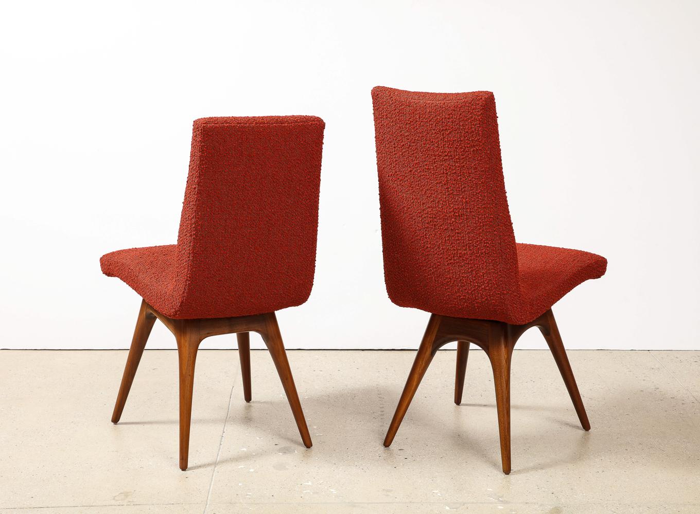 Vladimir Kagan Dining Chairs In Good Condition For Sale In New York, NY