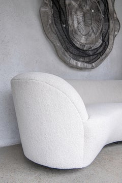 20th Century Vladmir Kagan left arm sofa for Directional - Newly Upholstered