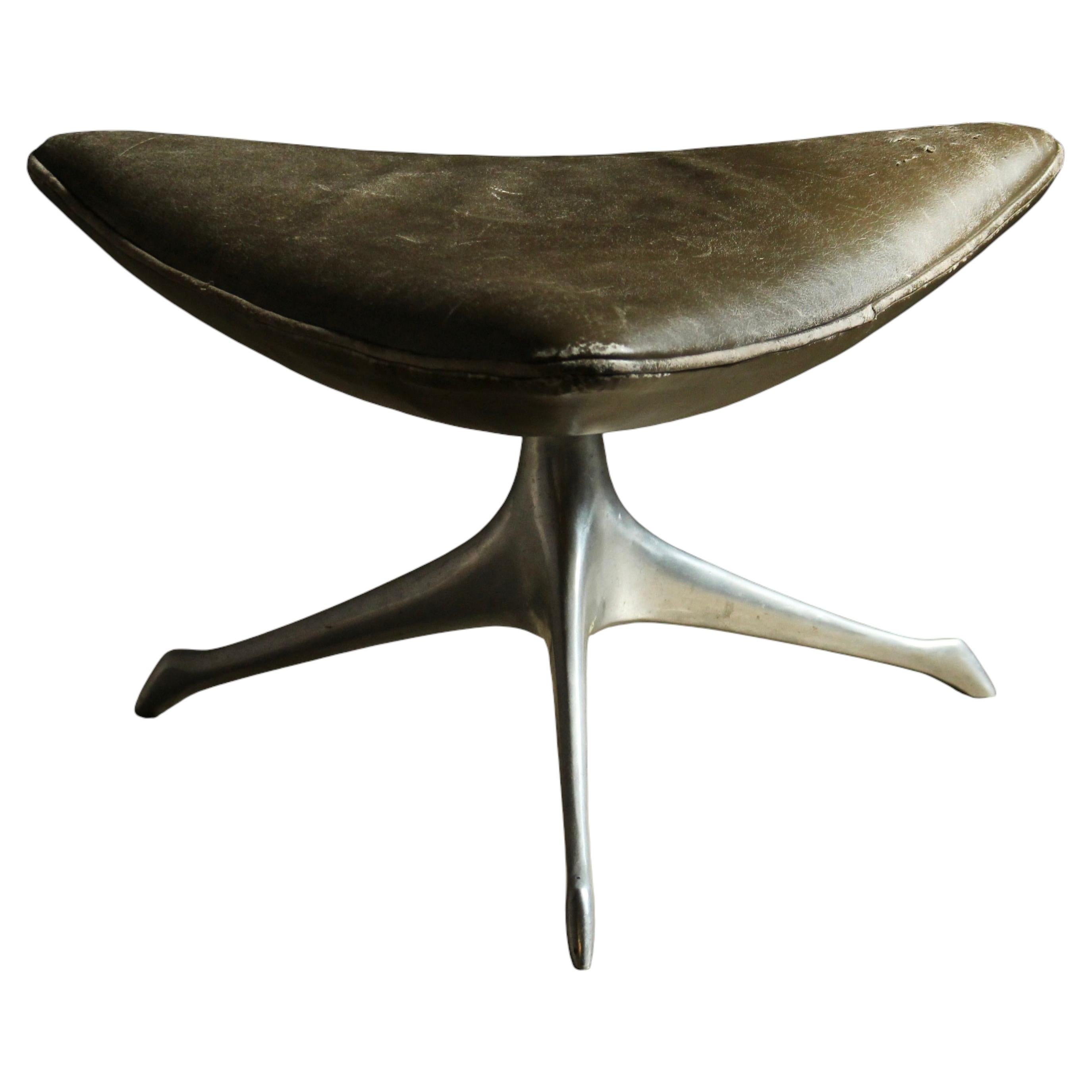 Vladimir Kagan Early "Tri-Symmetric" Stool for Kagan-Dreyfuss, 1950 For Sale
