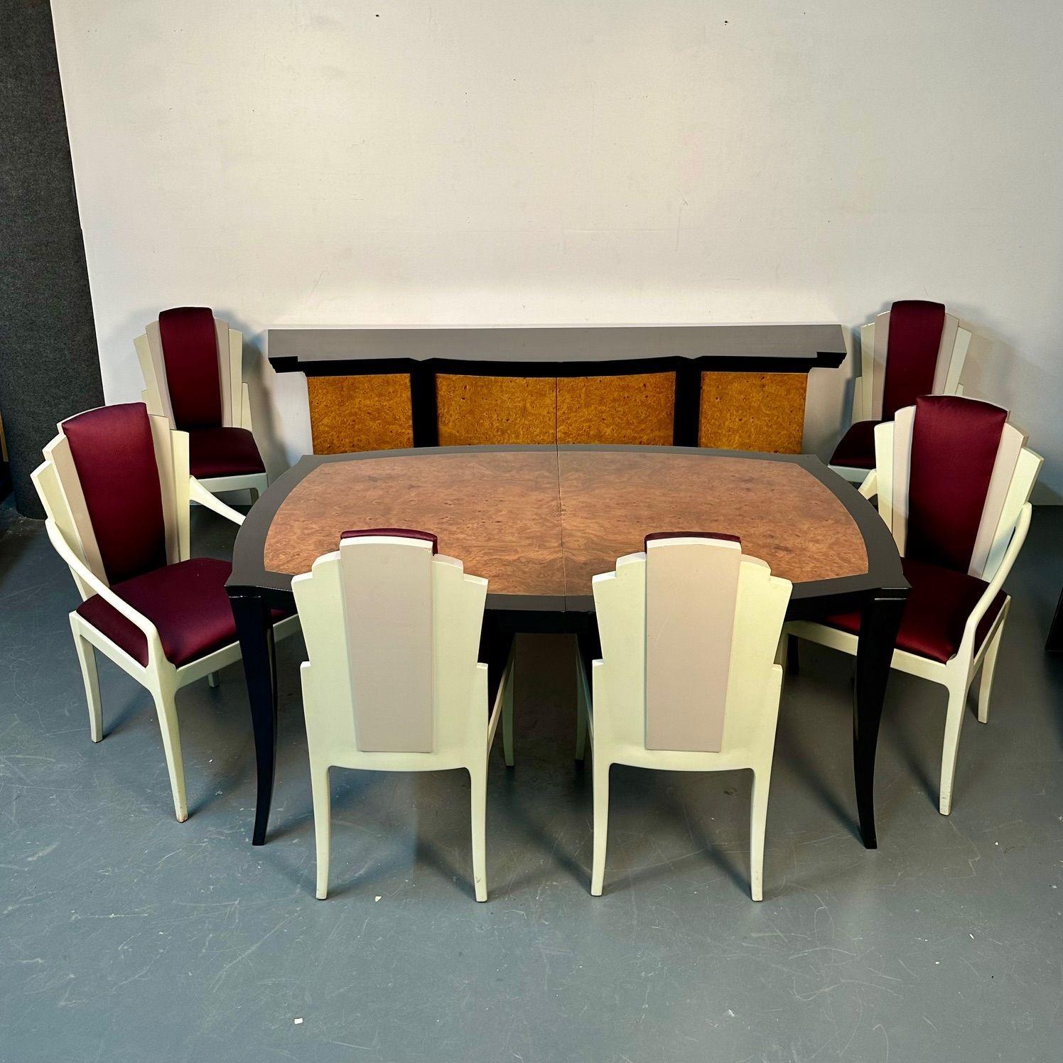 Vladimir Kagan (American, 1927-2016) Eva Dining Room Set, Vladimir Kagan Designs, Inc., USA, circa 1983

Pieces can be purchased separately. Please inquire for separate pricing.

Provenance: Property from the Personal Collection of Vladimir