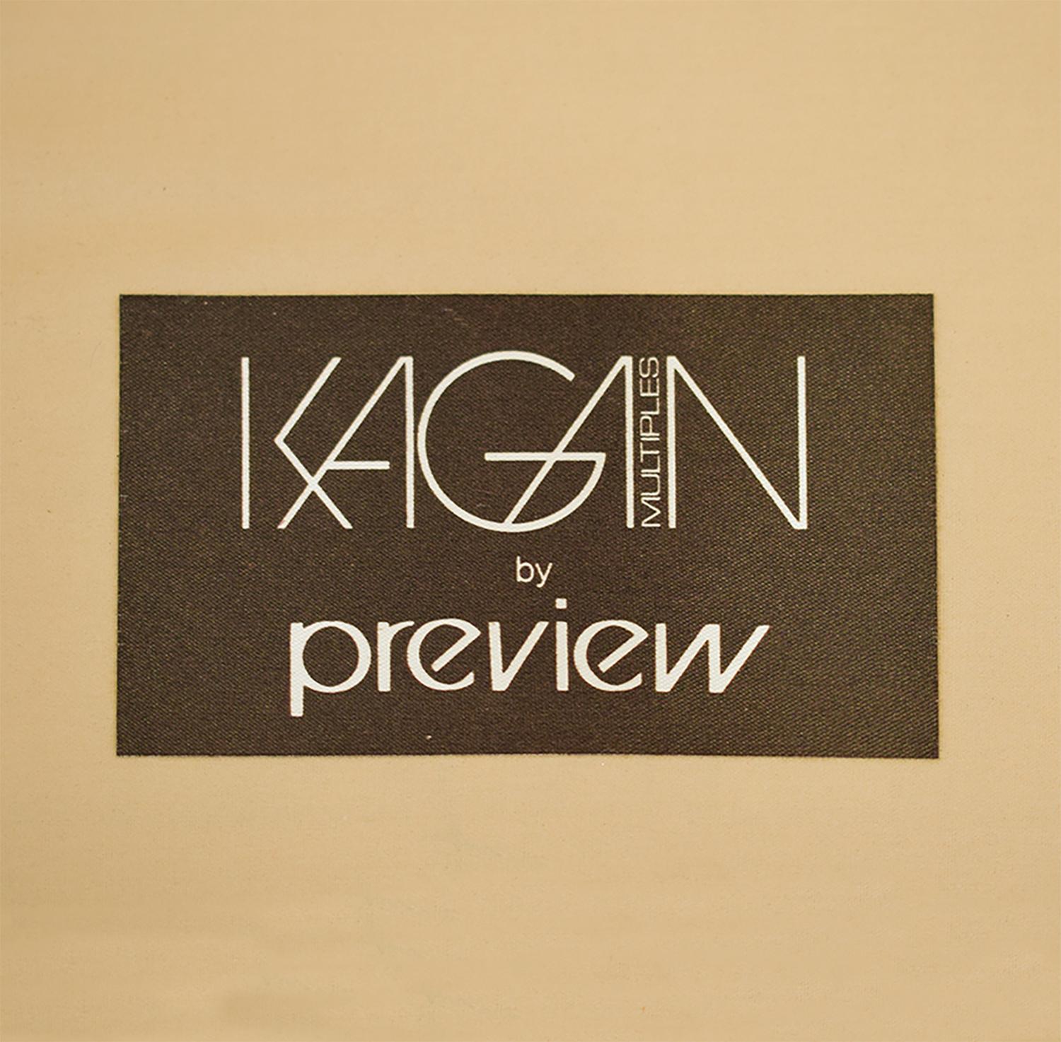 Vladimir Kagan Exceptional Omnibus Collection Sofa 1975 'signed' 2