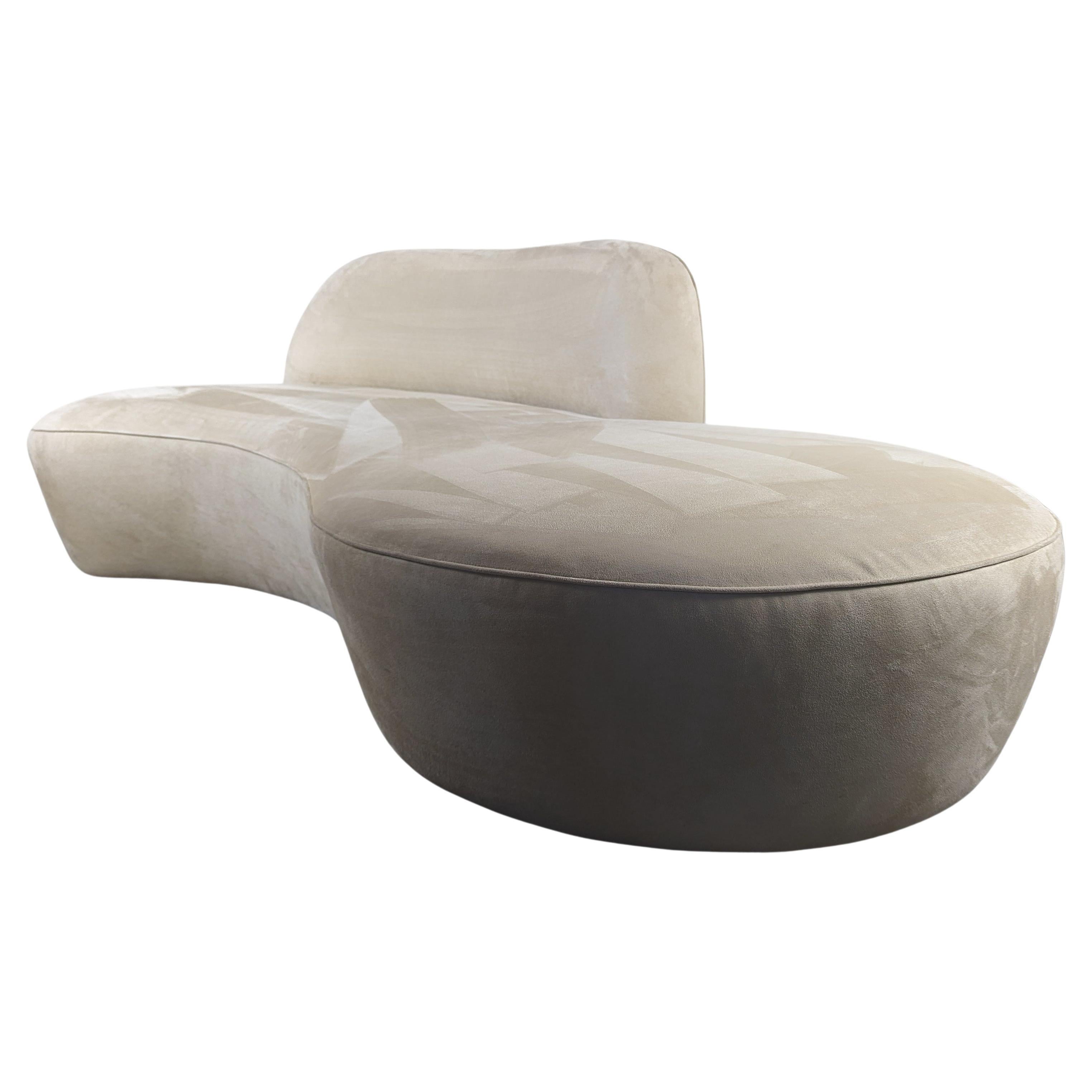 Vladimir Kagan for American Leather Curved 'Zoe' Sofa