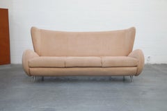 Vladimir Kagan for American Leather 'Fiftyish' Wingback Sofa, Signed