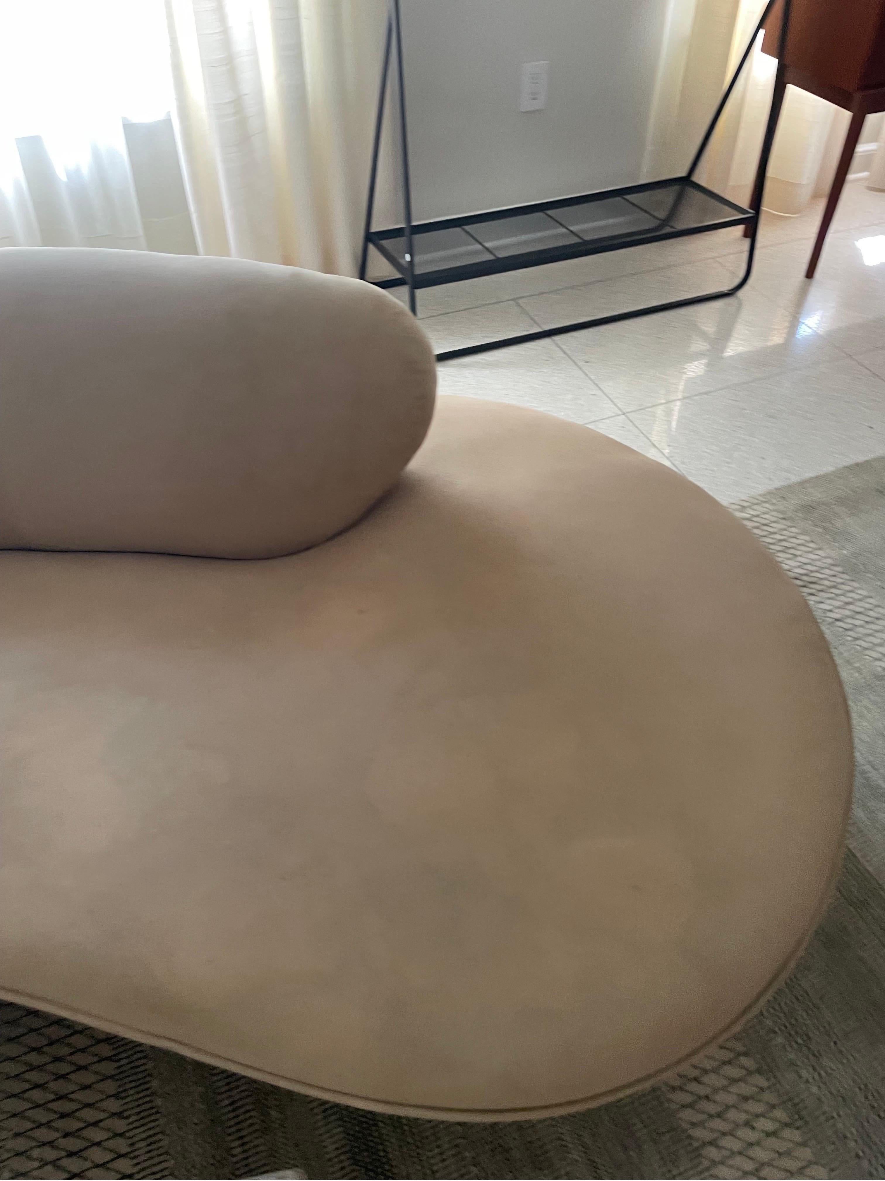 Vladimir Kagan para Direction Sofá Nube Tela en venta