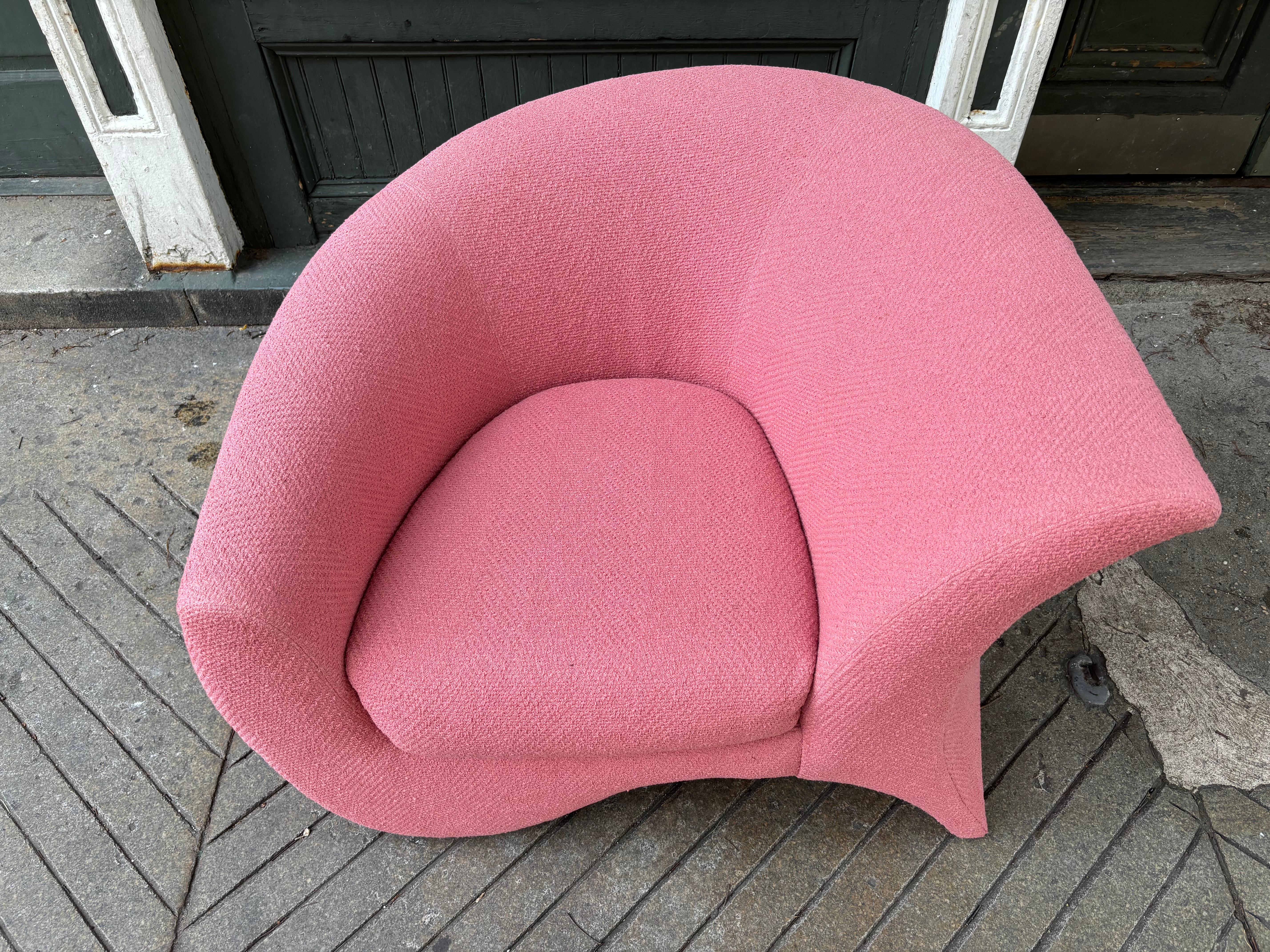 Vladimir Kagan für Directional, Loungesessel „Hurricane“ (Postmoderne) im Angebot