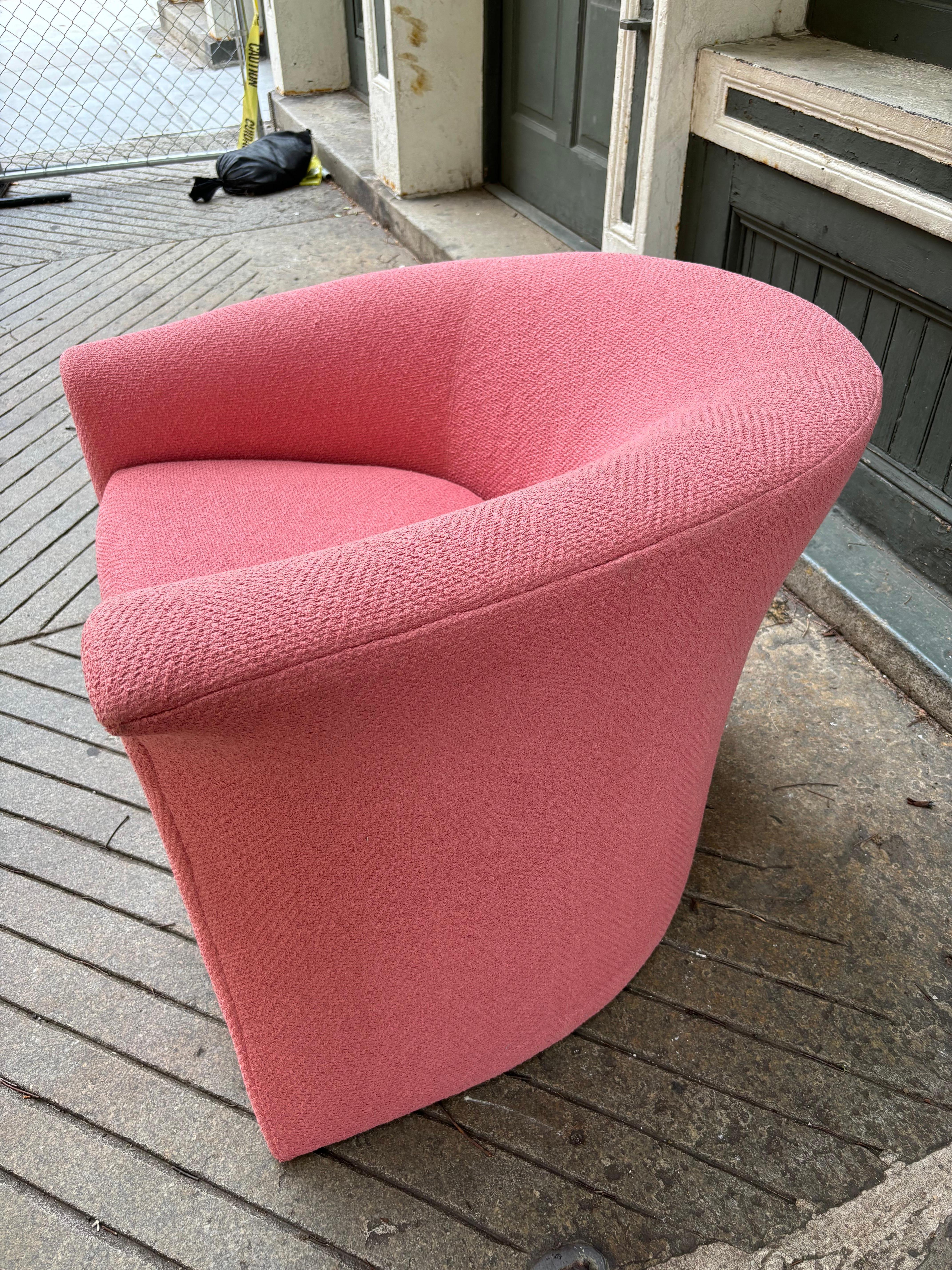 Vladimir Kagan für Directional, Loungesessel „Hurricane“ im Zustand „Gut“ im Angebot in Philadelphia, PA