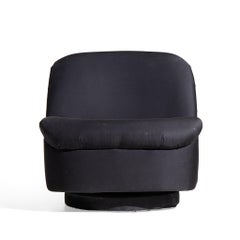 Vladimir Kagan for Directional Mid Century Swivel Lounge Chair