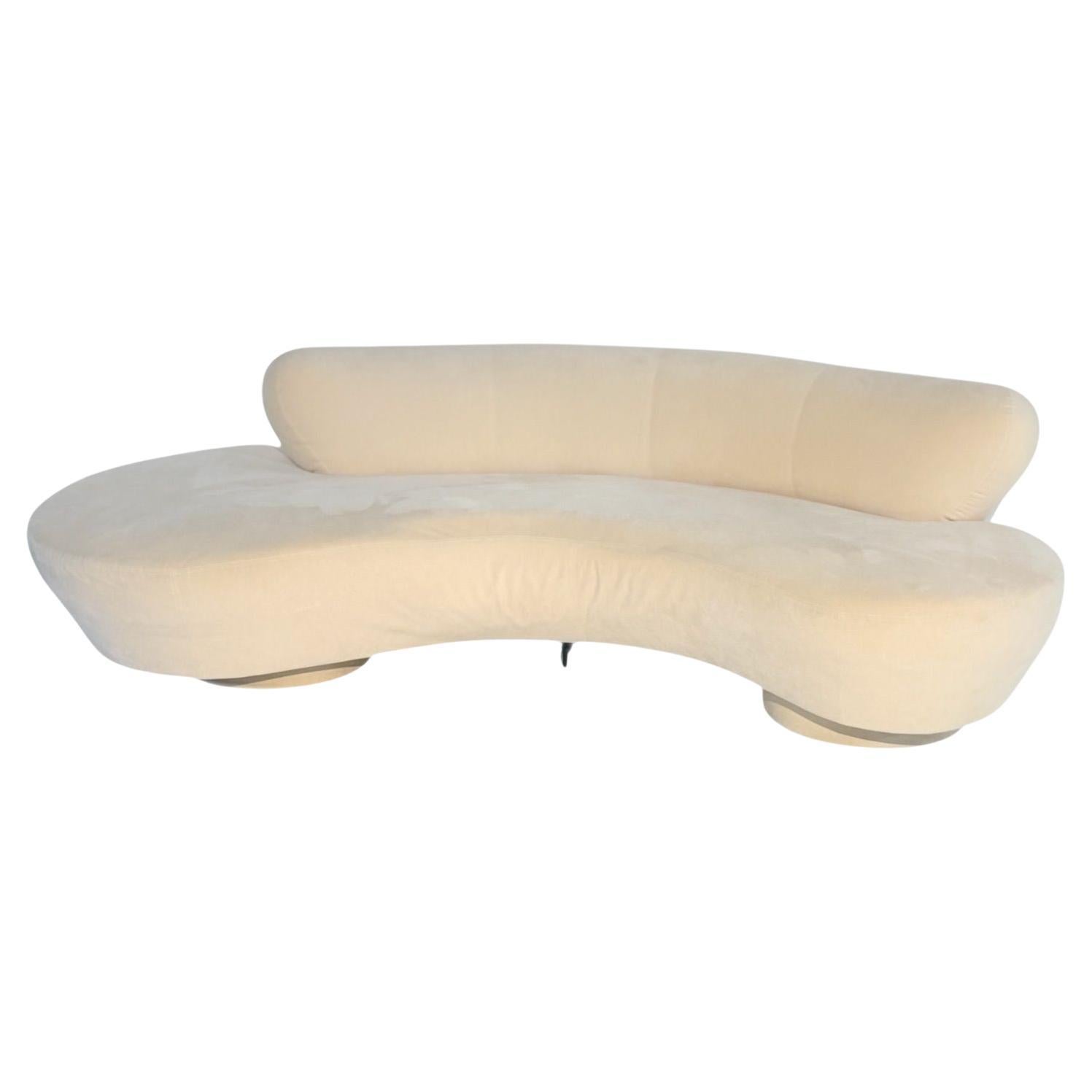Vladimir Kagan for Directional Serpentine Cloud Sofa, 2000
