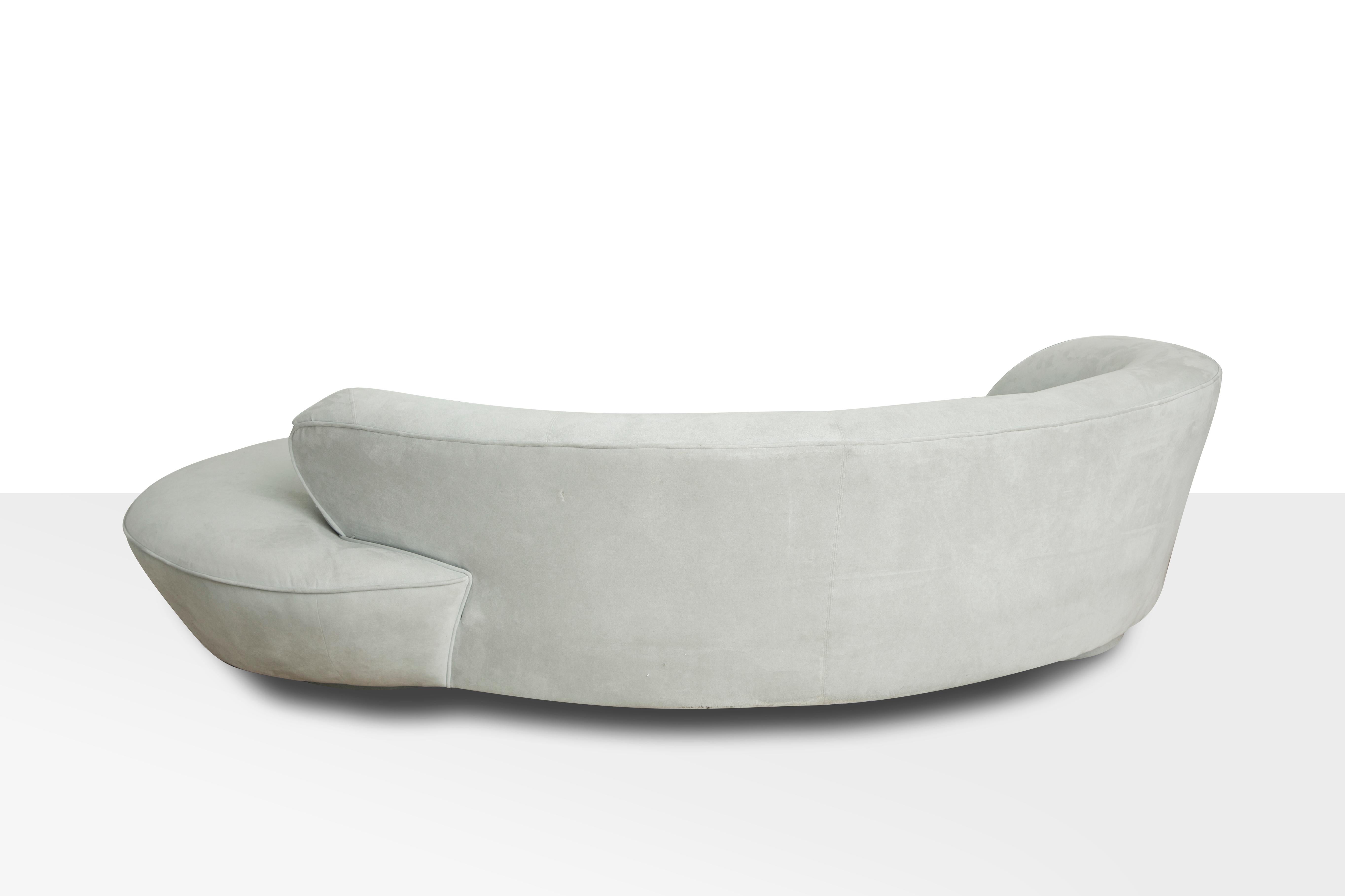 Late 20th Century Vladimir Kagan for Directional Serpentine Cloud Sofa