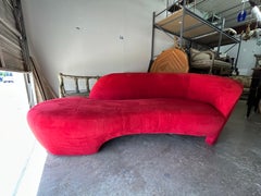 Vladimir Kagan For Directional Serpentine Sofa