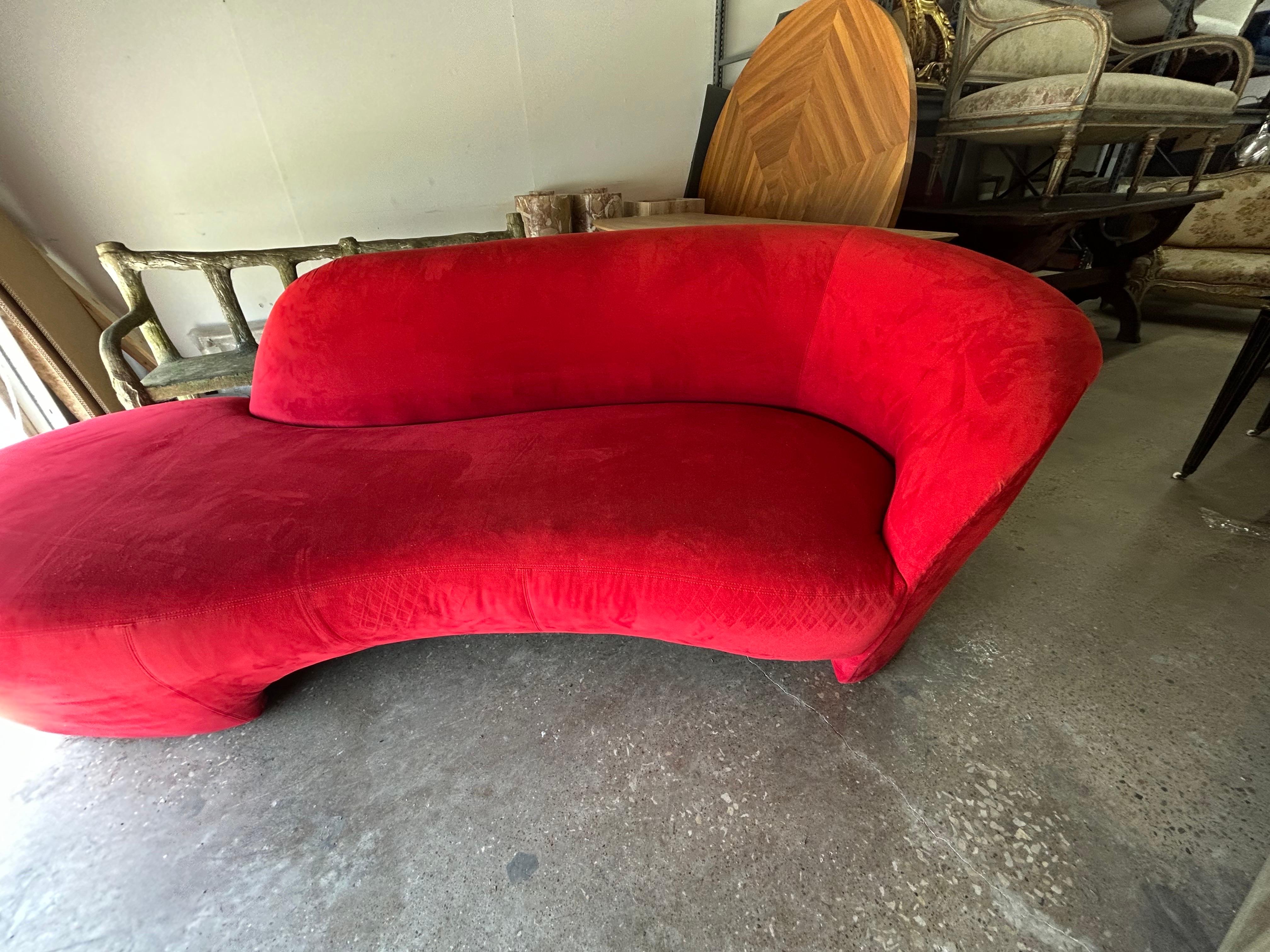 Vladimir Kagan For Directional Serpentine Sofa For Sale 2