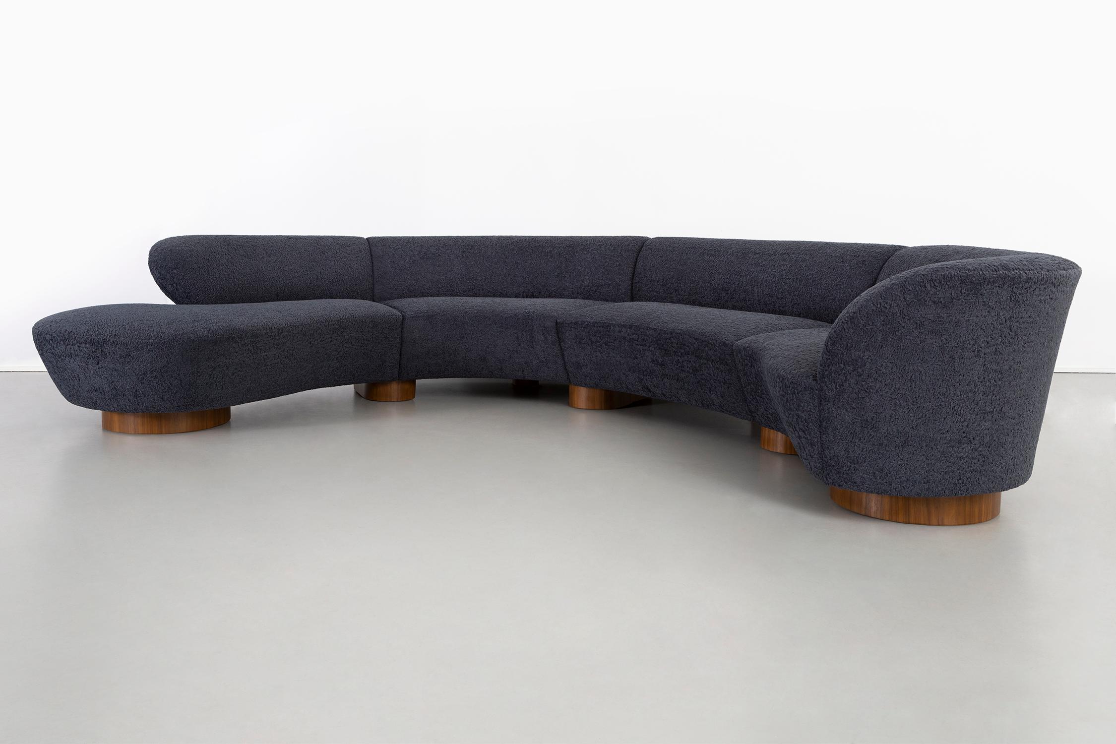 Modern Vladimir Kagan for Directional Three-Piece Cloud Sectional Sofa