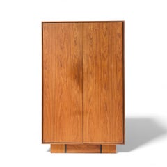 Vladimir Kagan for Dreyfuss Mid Century Walnut Armoire