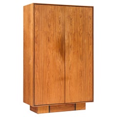 Vladimir Kagan for Dreyfuss Mid Century Walnut Armoire