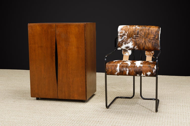 Vladimir Kagan for Grosfeld House Accessory Armoire Cabinet, 1950s, Signed For Sale 12