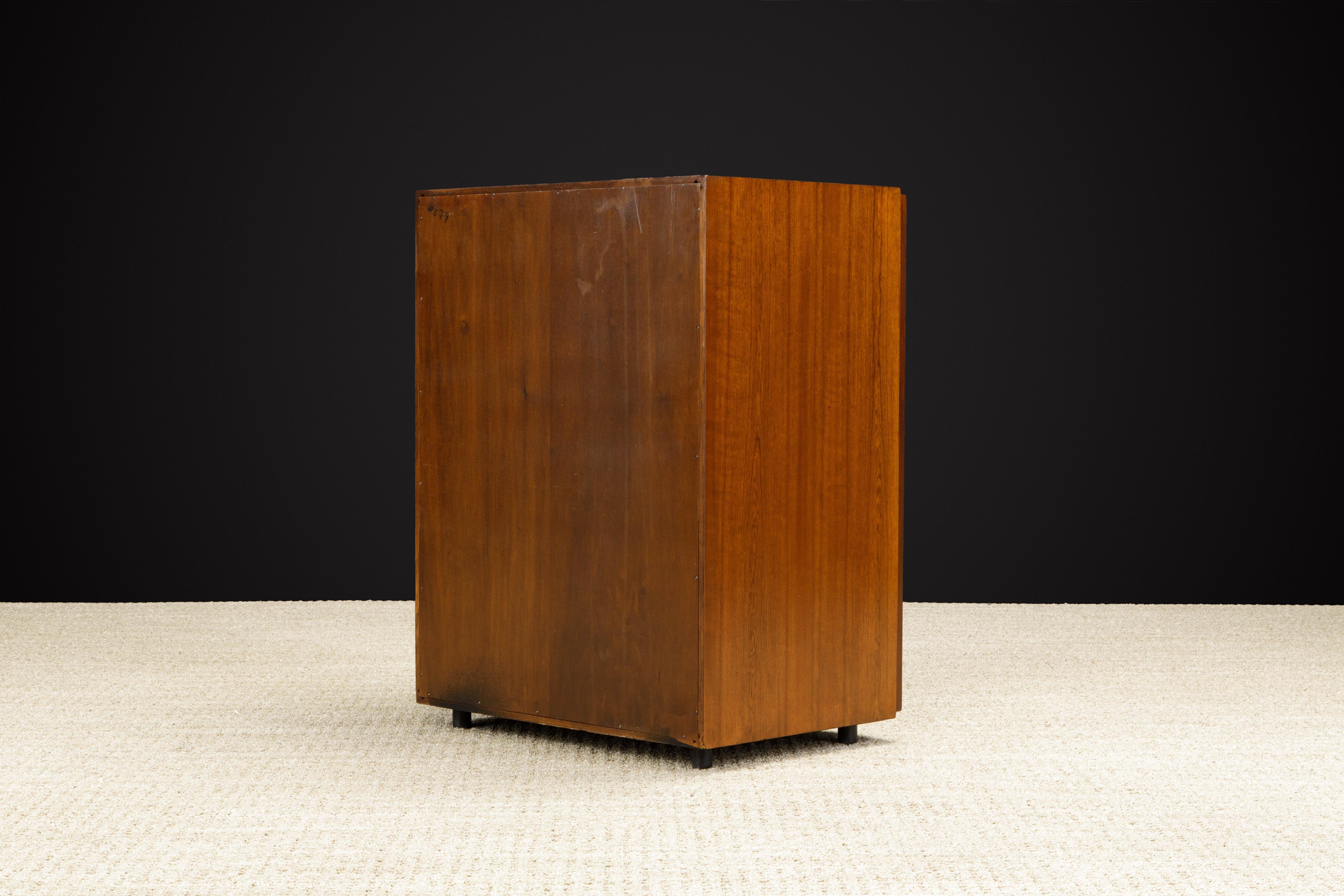 Vladimir Kagan for Grosfeld House Accessory Armoire Cabinet, 1950s, Signed 1