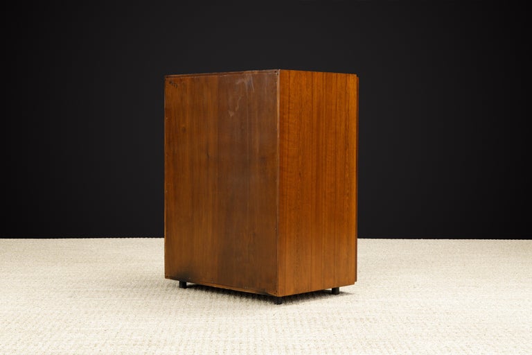 Vladimir Kagan for Grosfeld House Accessory Armoire Cabinet, 1950s, Signed For Sale 2