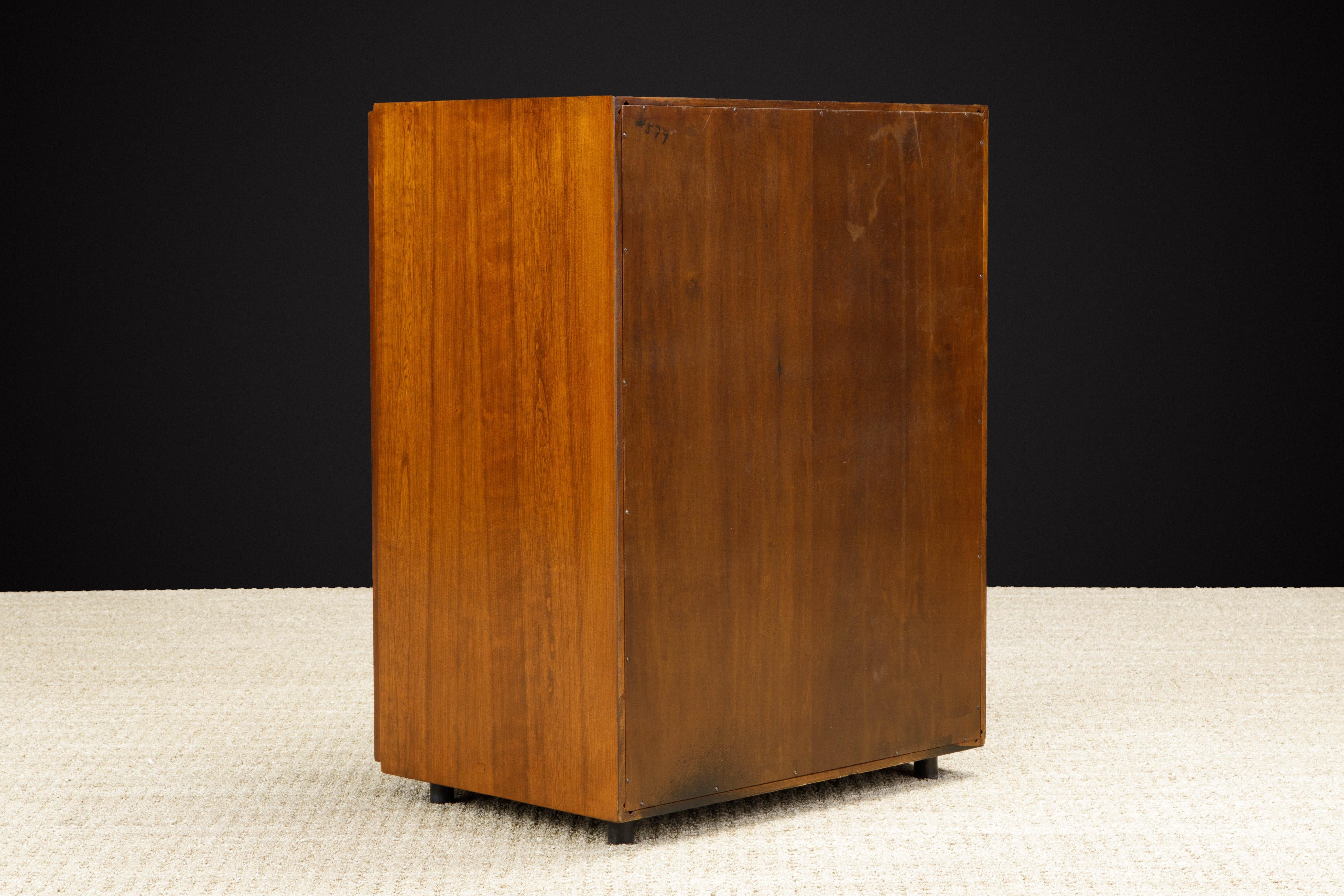 Vladimir Kagan for Grosfeld House Accessory Armoire Cabinet, 1950s, Signed 2