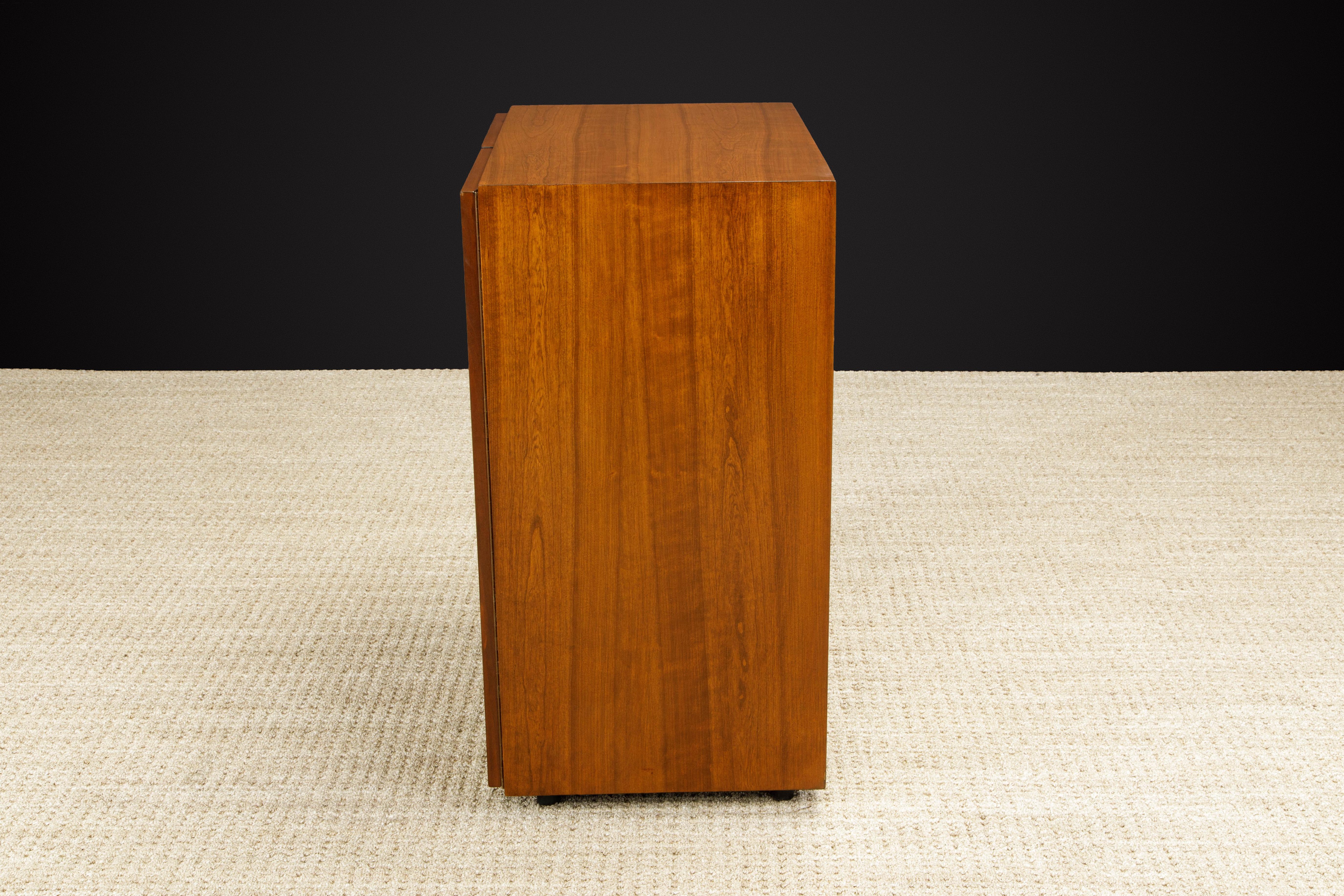 Vladimir Kagan for Grosfeld House Accessory Armoire Cabinet, 1950s, Signed 3