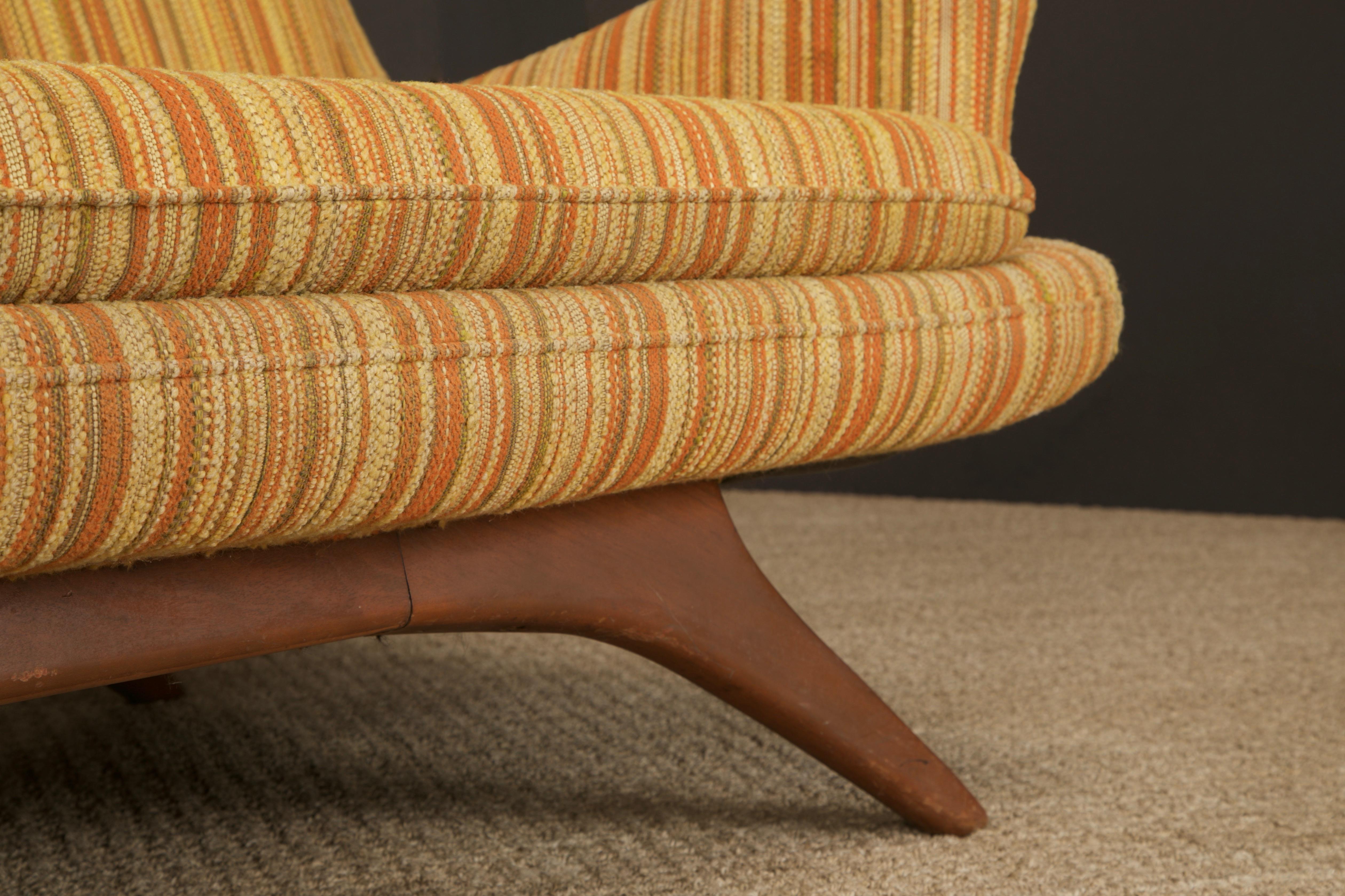 Vladimir Kagan for Grosfeld House Rare Four-Seat Sculptural Sofa, 1950s 6