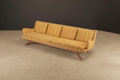 Vladimir Kagan for Grosfeld House Rare Four-Seat Sculptural Sofa, 1950s