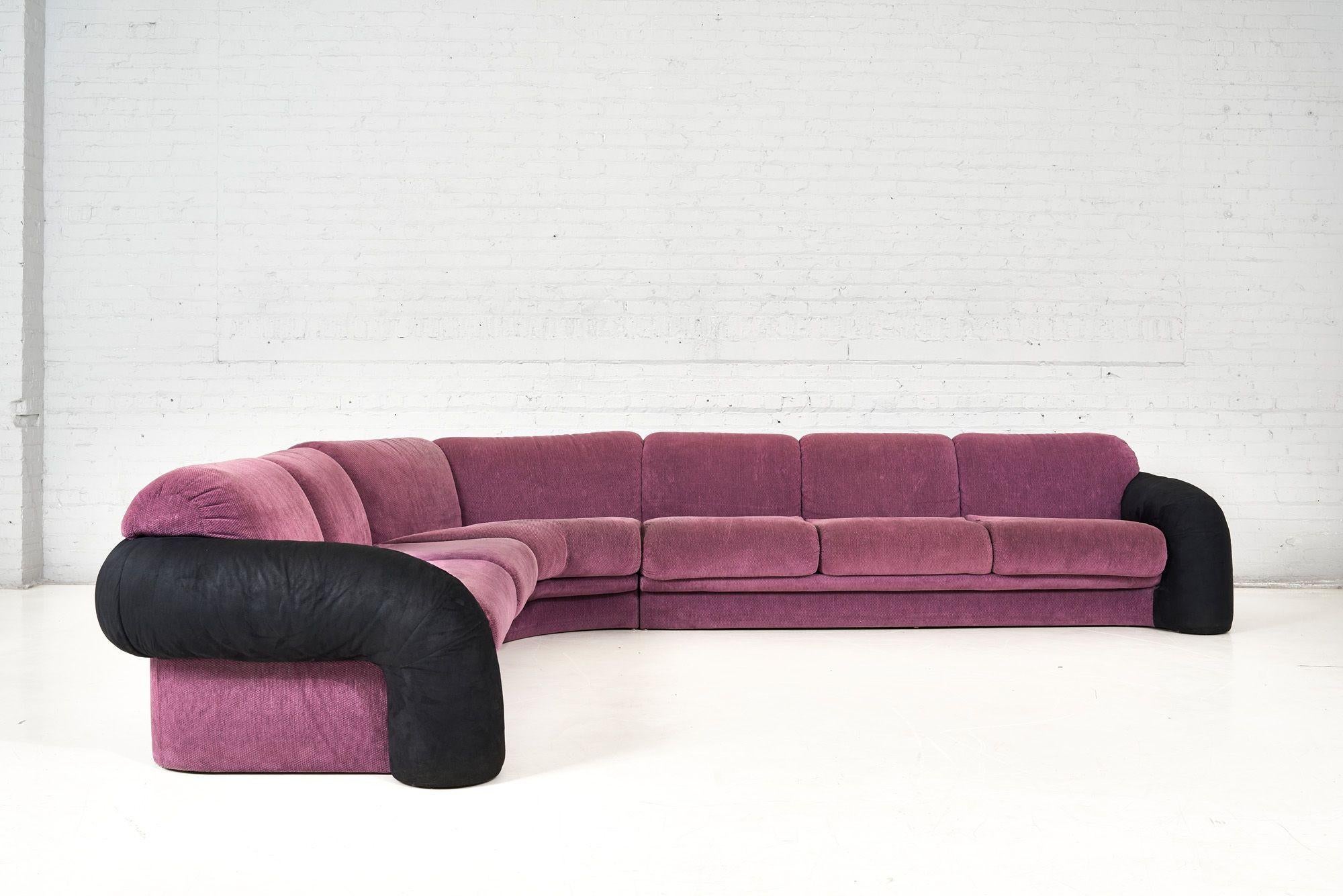 American Vladimir Kagan for Preview 3 Piece Sectional Sofa