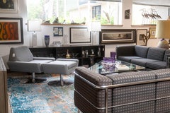 Vladimir Kagan For Preview Furniture Adjustable Three Seater Sofa