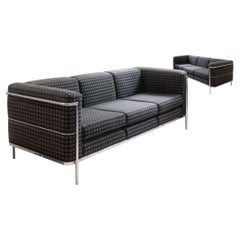 Vladimir Kagan For Preview Furniture Adjustable Three Seater Sofa