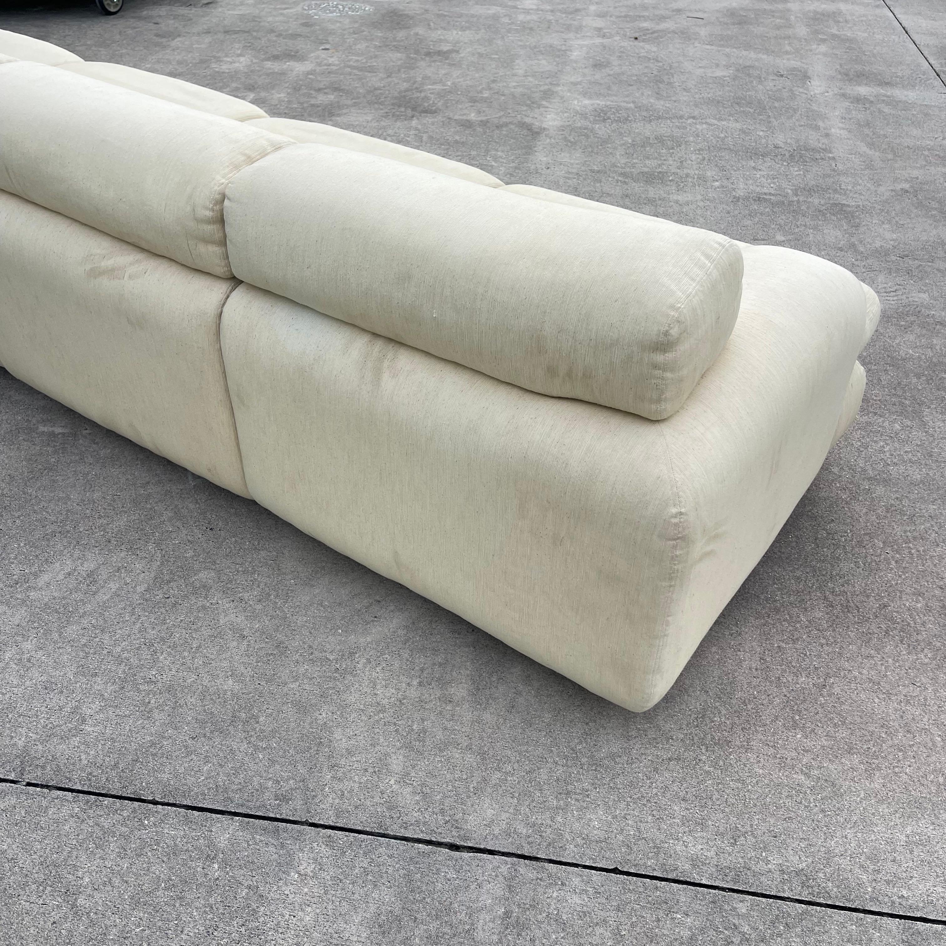 Vladimir Kagan for Preview Furniture Four (4) Piece Modular Sectional Sofa For Sale 5