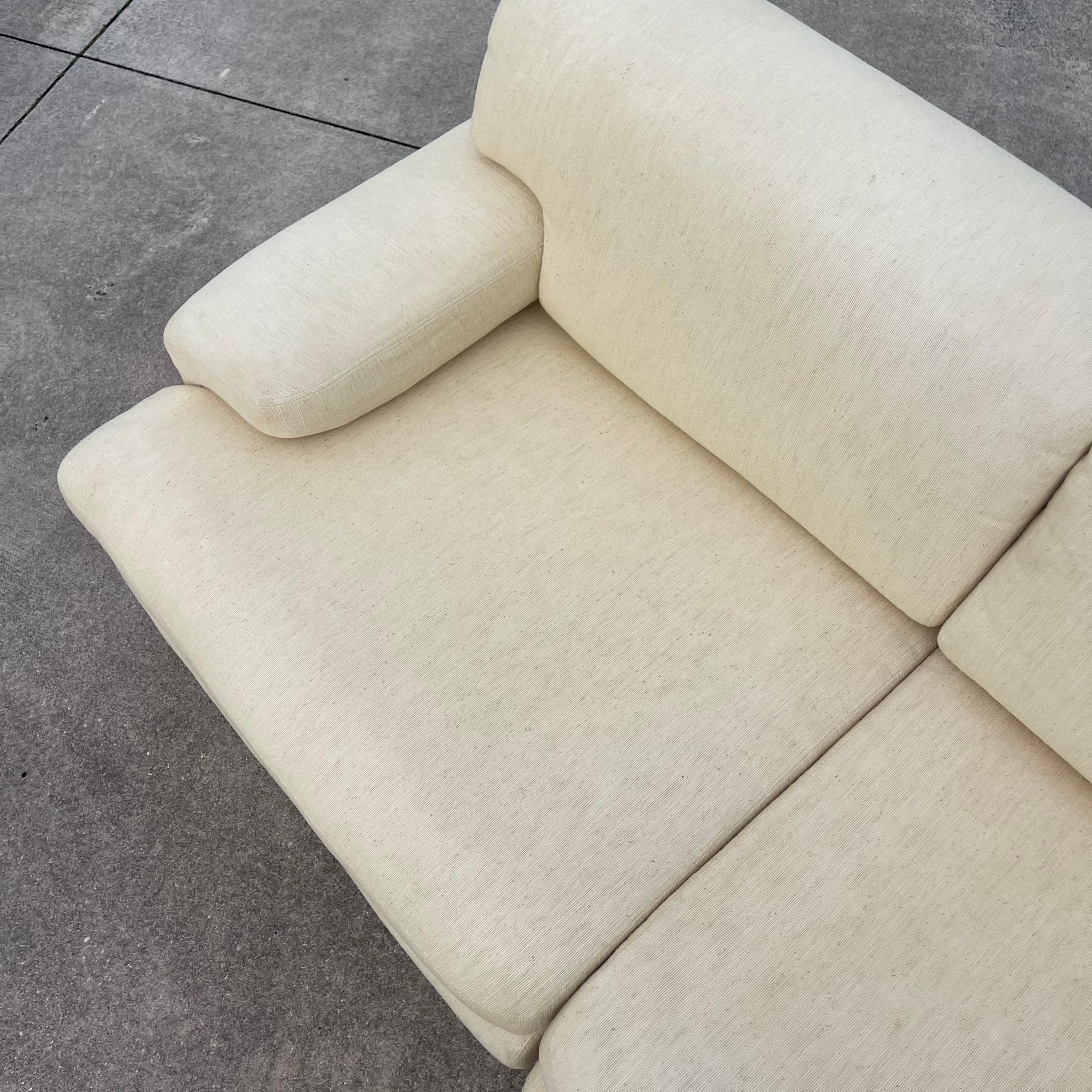Vladimir Kagan for Preview Furniture Four (4) Piece Modular Sectional Sofa For Sale 8